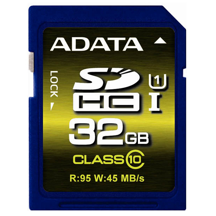 Карта пам'яті ADATA SDHC Premier 32GB UHS-I Class 10 (ASDH32GUI1CL10-R)