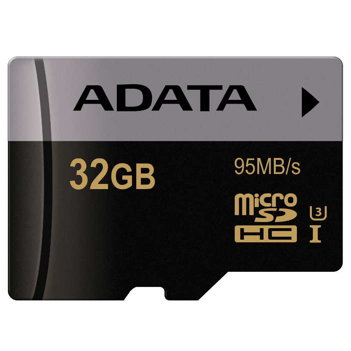 Карта пам'яті ADATA microSDHC Premier Pro 32GB UHS-I U3 Class 10 (AUSDH32GUI3CL10-R)