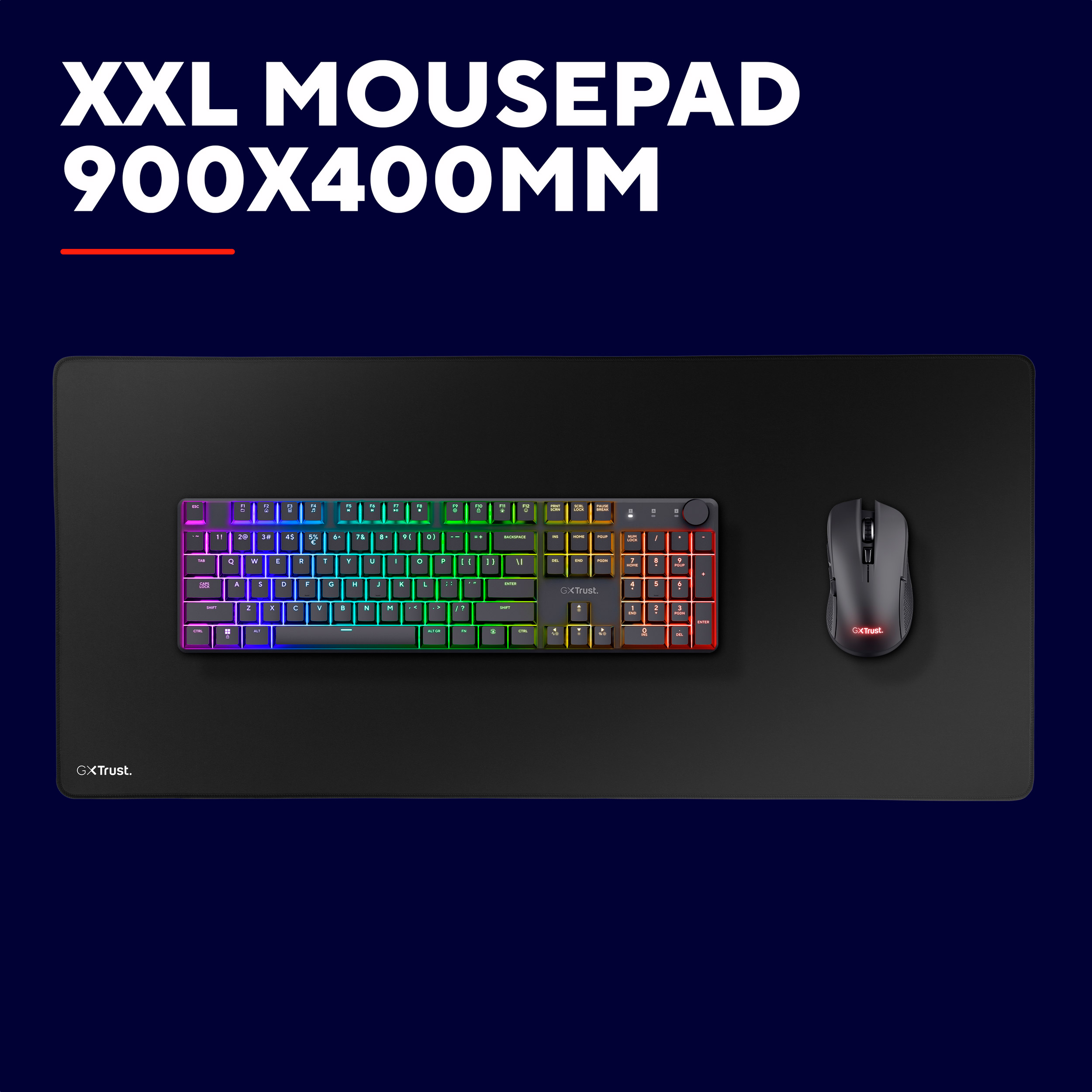 Ігрова поверхня TRUST Gaming GXT 759 XXL Black (25595)