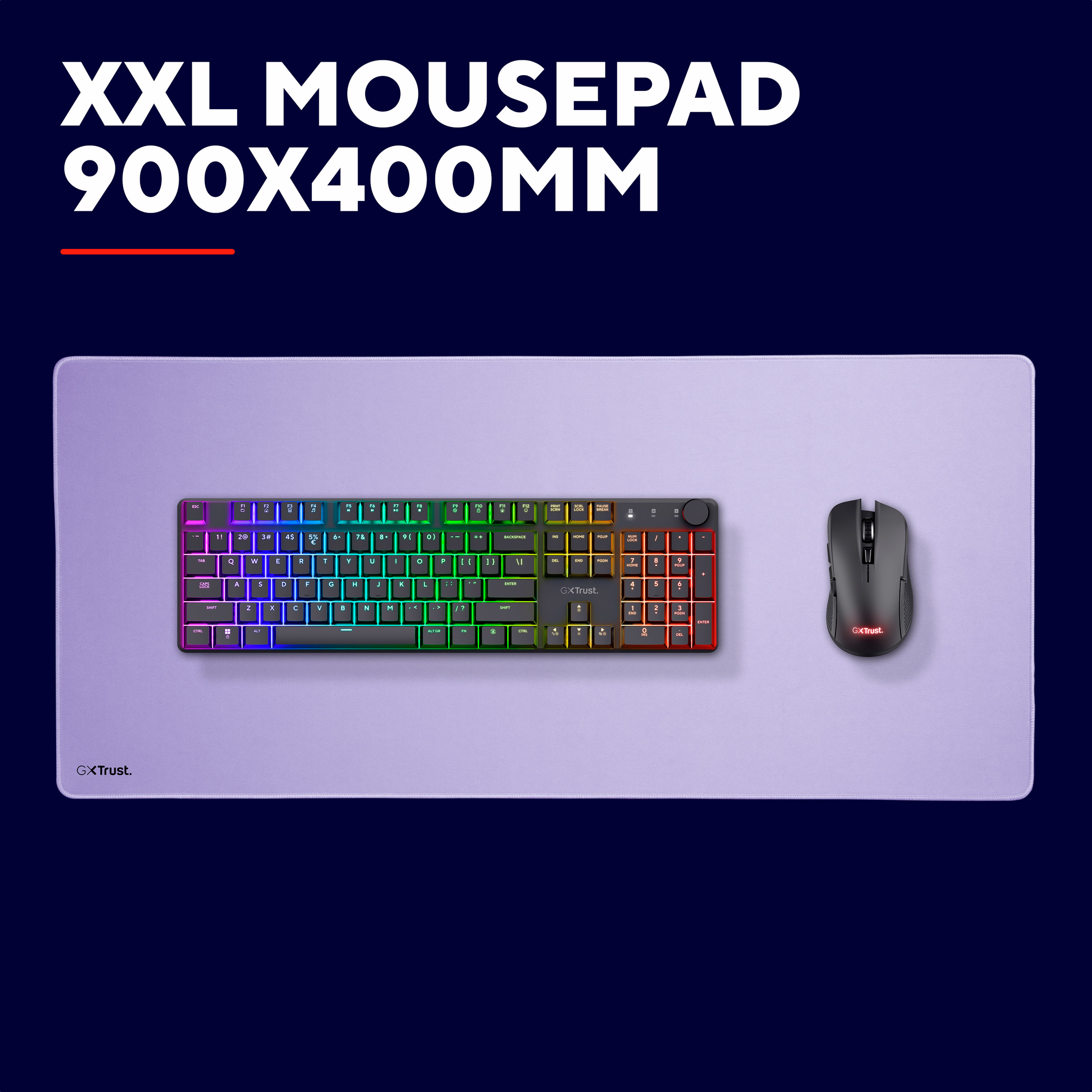 Ігрова поверхня TRUST Gaming GXT 759 XXL Purple (25614)