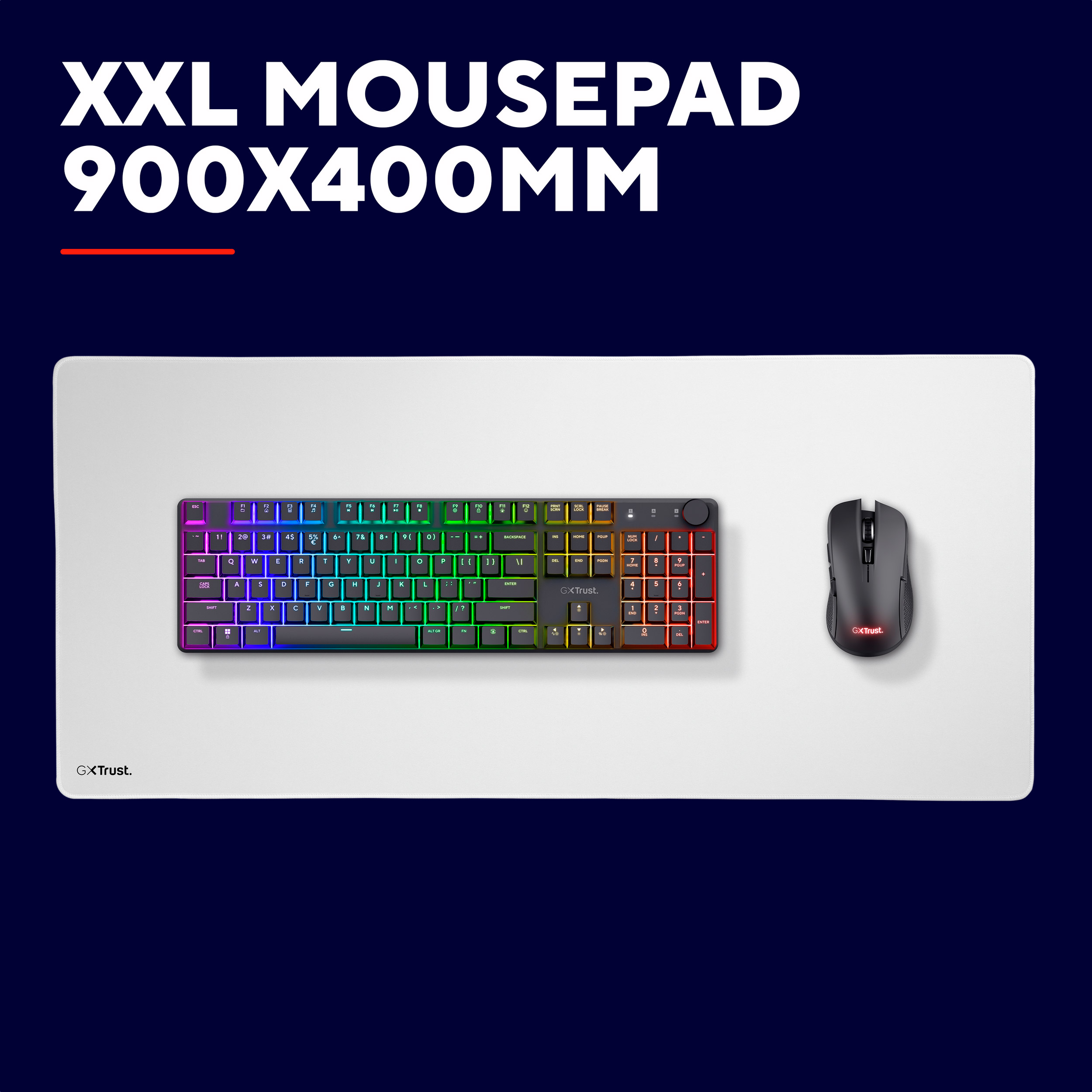 Ігрова поверхня TRUST Gaming GXT 759 XXL White (25613)