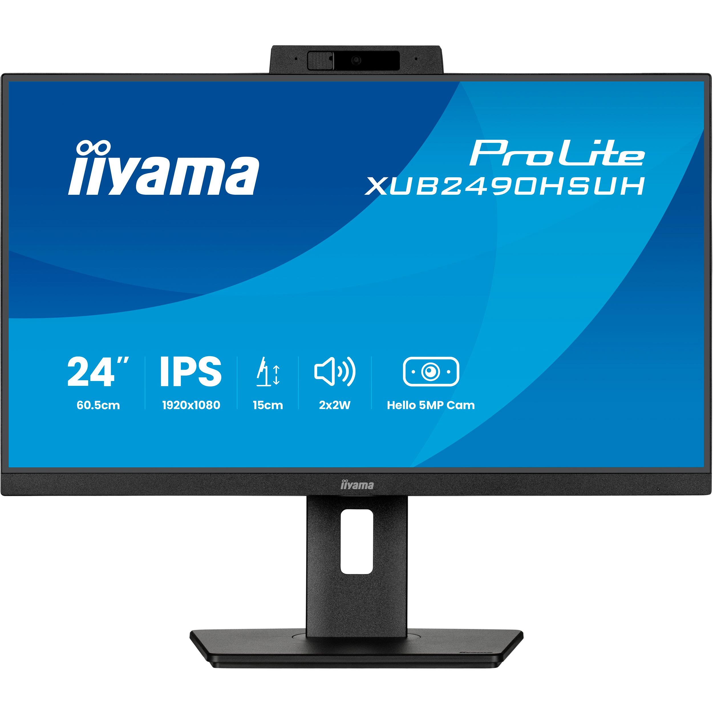 Монитор 23.8" IIYAMA ProLite XUB2490HSUH-B2