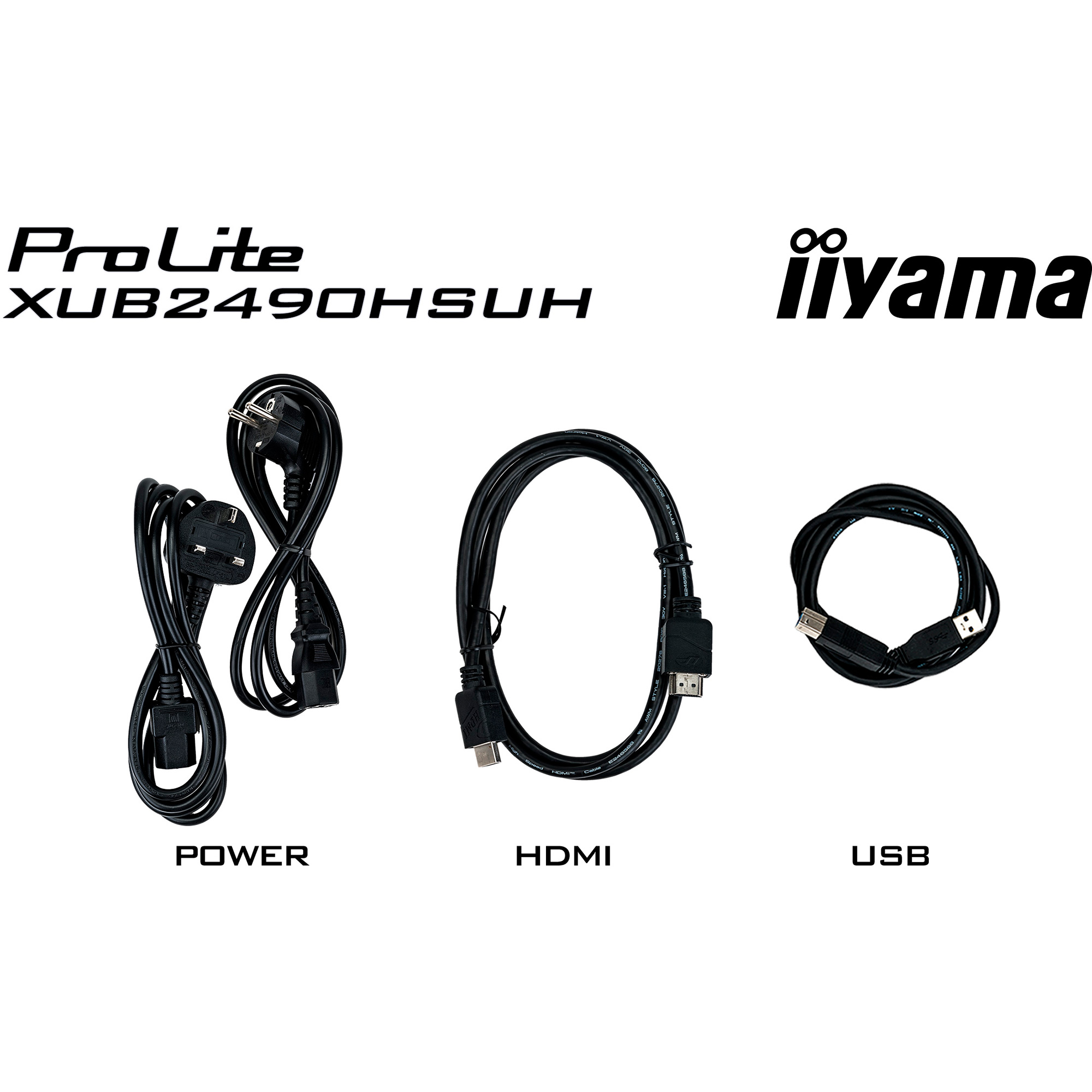 Монитор 23.8" IIYAMA ProLite XUB2490HSUH-B2