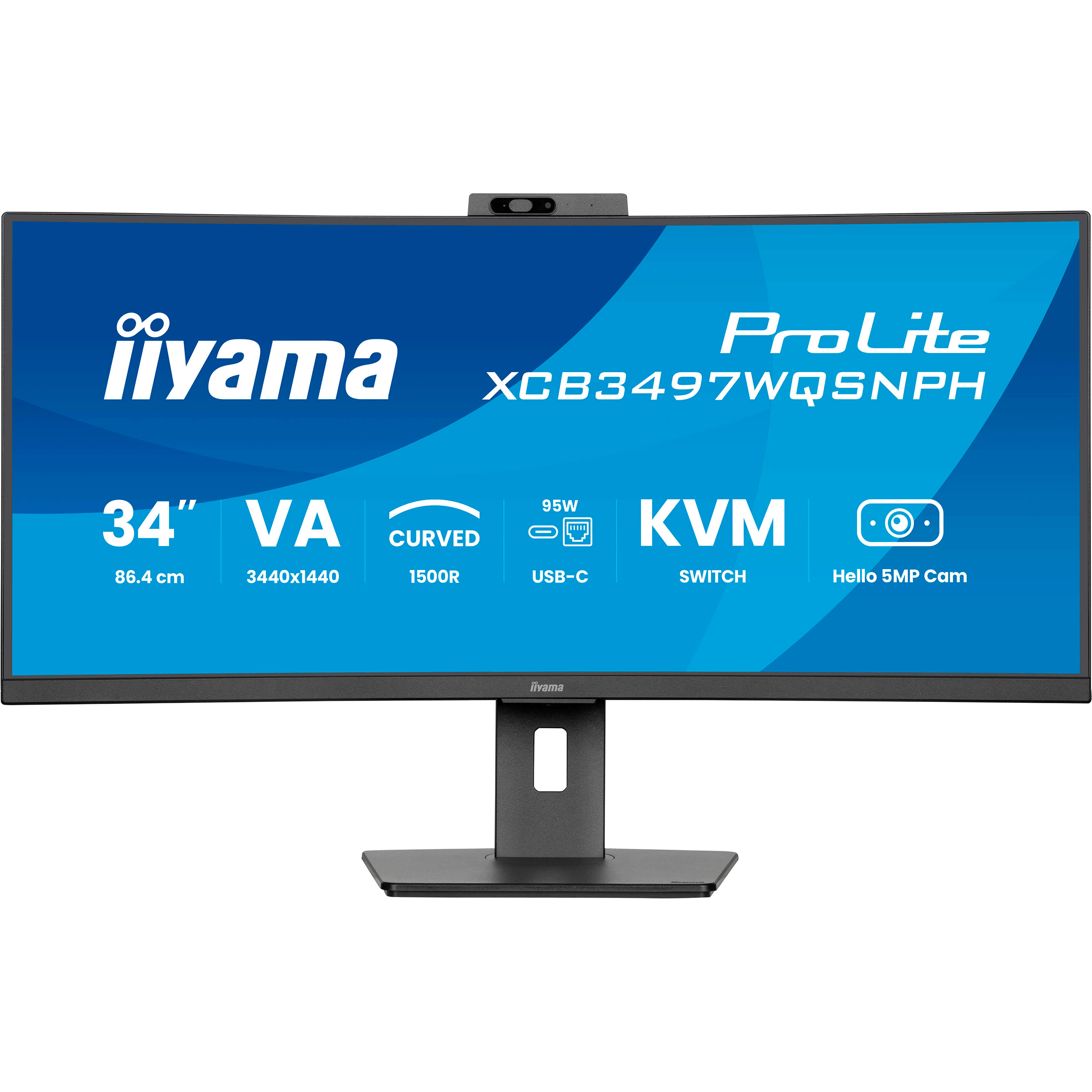 Монитор 34" IIYAMA ProLite XCB3497WQSNPH-B1