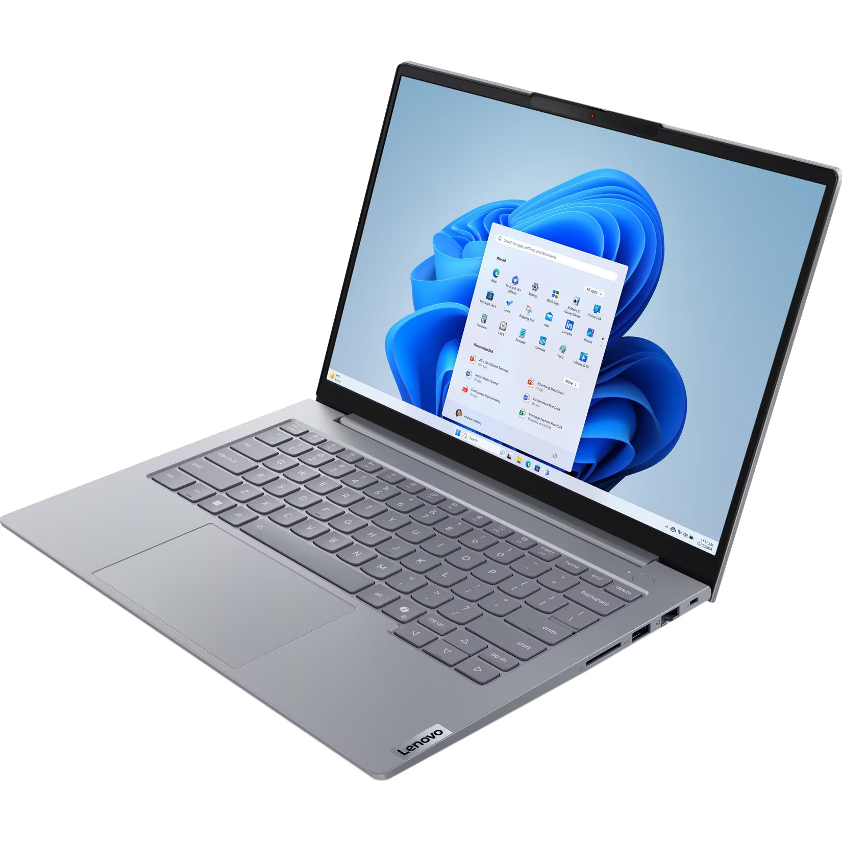 Ноутбук LENOVO ThinkBook 14 G8 IAL Arctic Gray (21SJ007KRA)