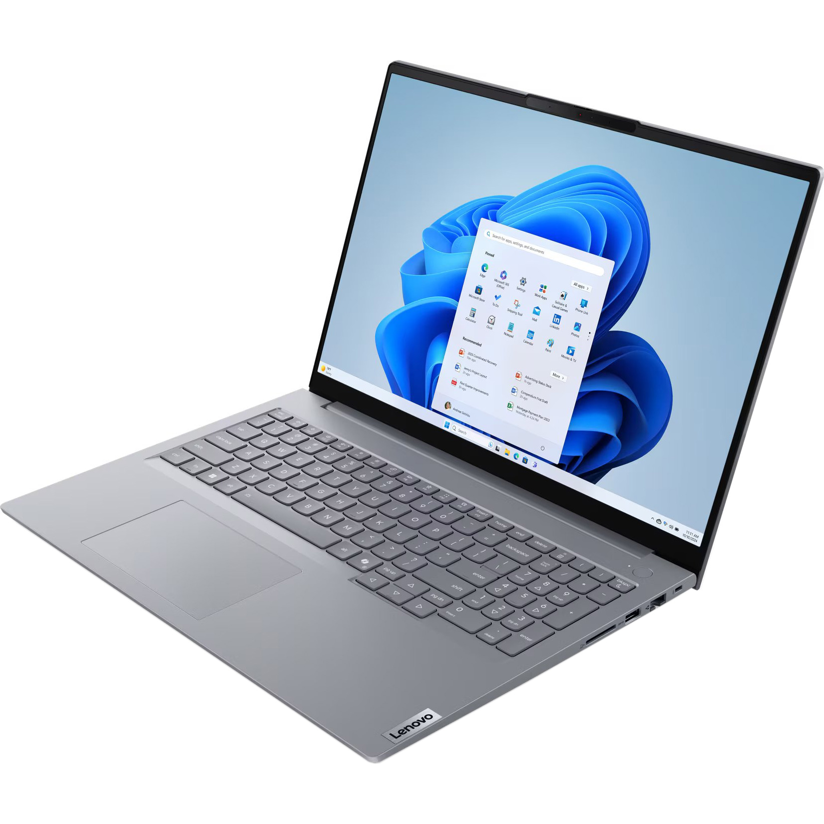 Ноутбук LENOVO ThinkBook 16 G8 IAL Arctic Gray (21SK0076RA)