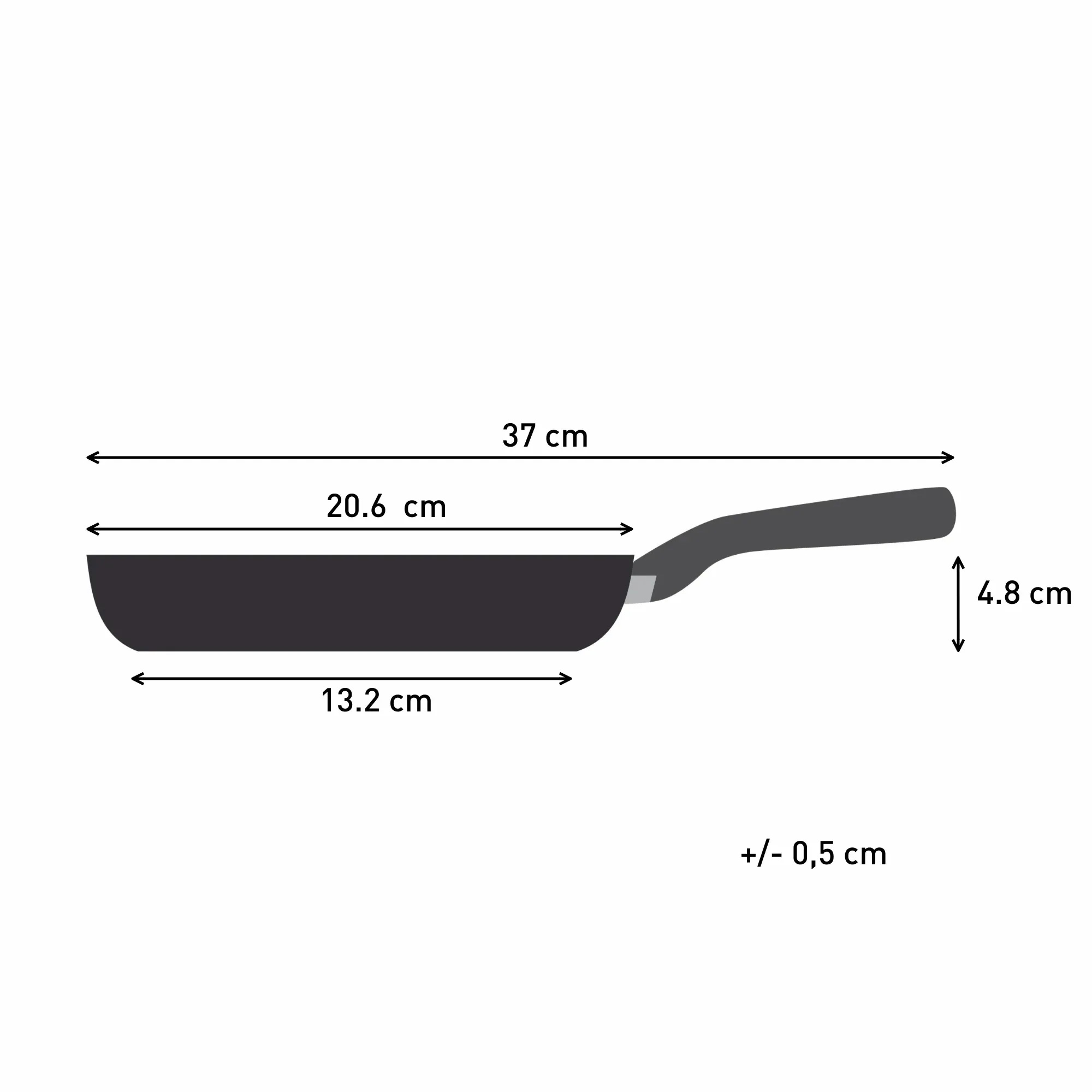 Сковорода TEFAL Hard Stone 20см (D4560253)