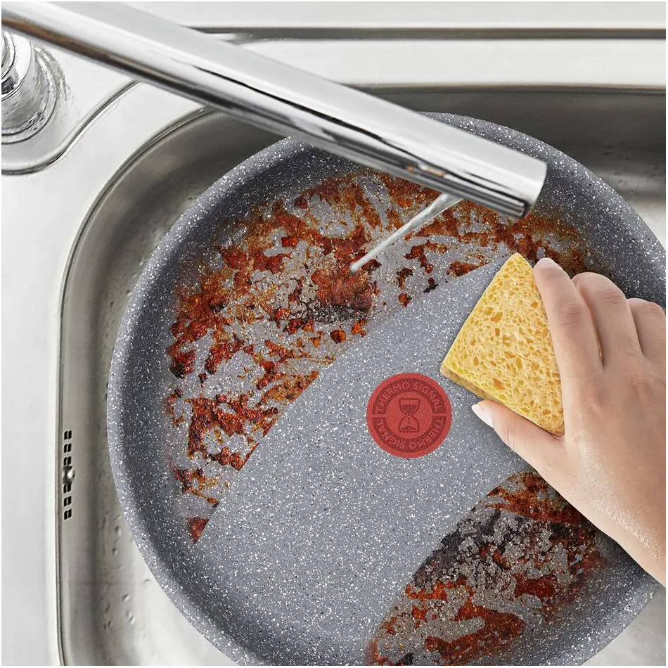 Сковорода вок TEFAL Hard Stone 28см (D4561932)