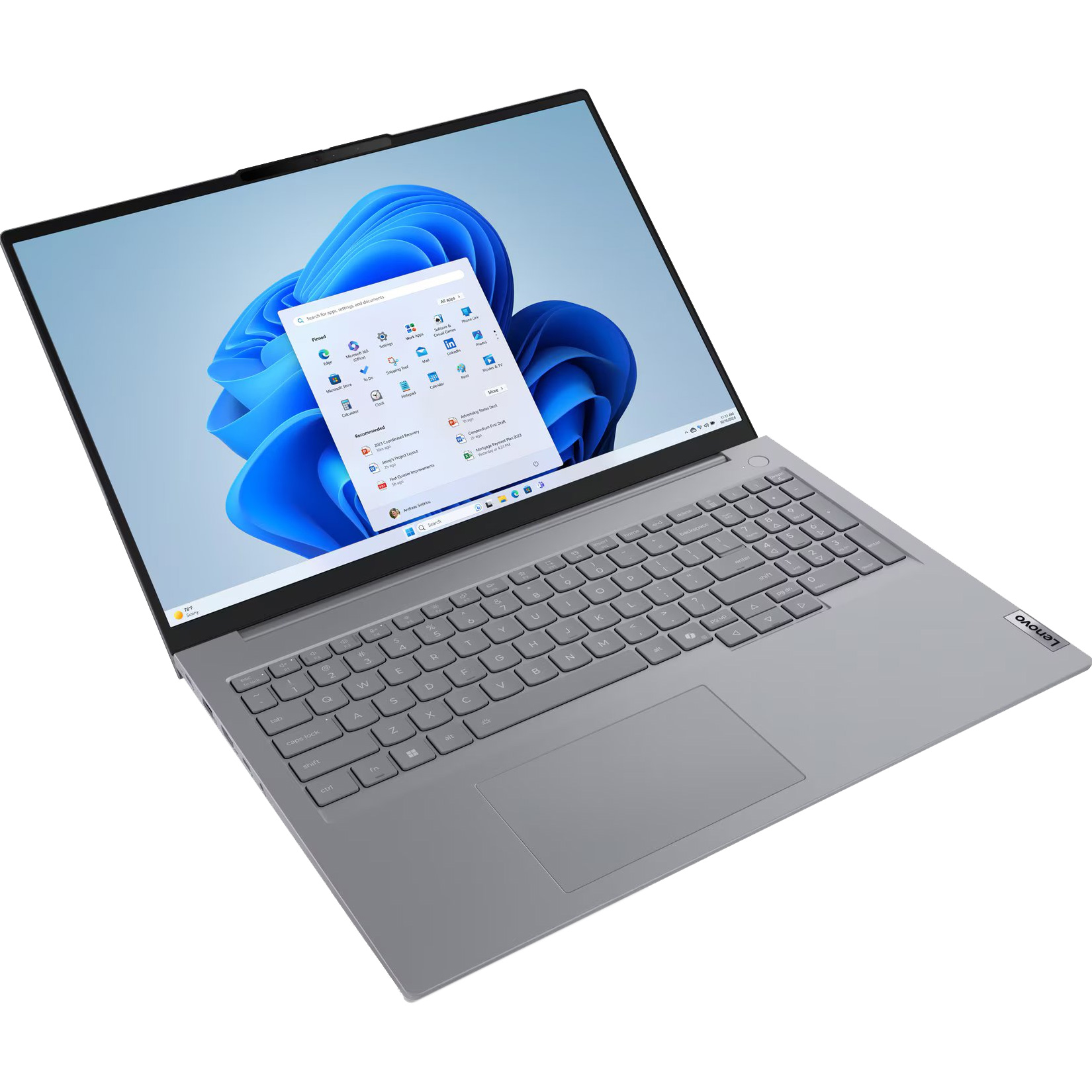 Ноутбук LENOVO ThinkBook 16 G8 IAL Arctic Gray (21SK007YRA)