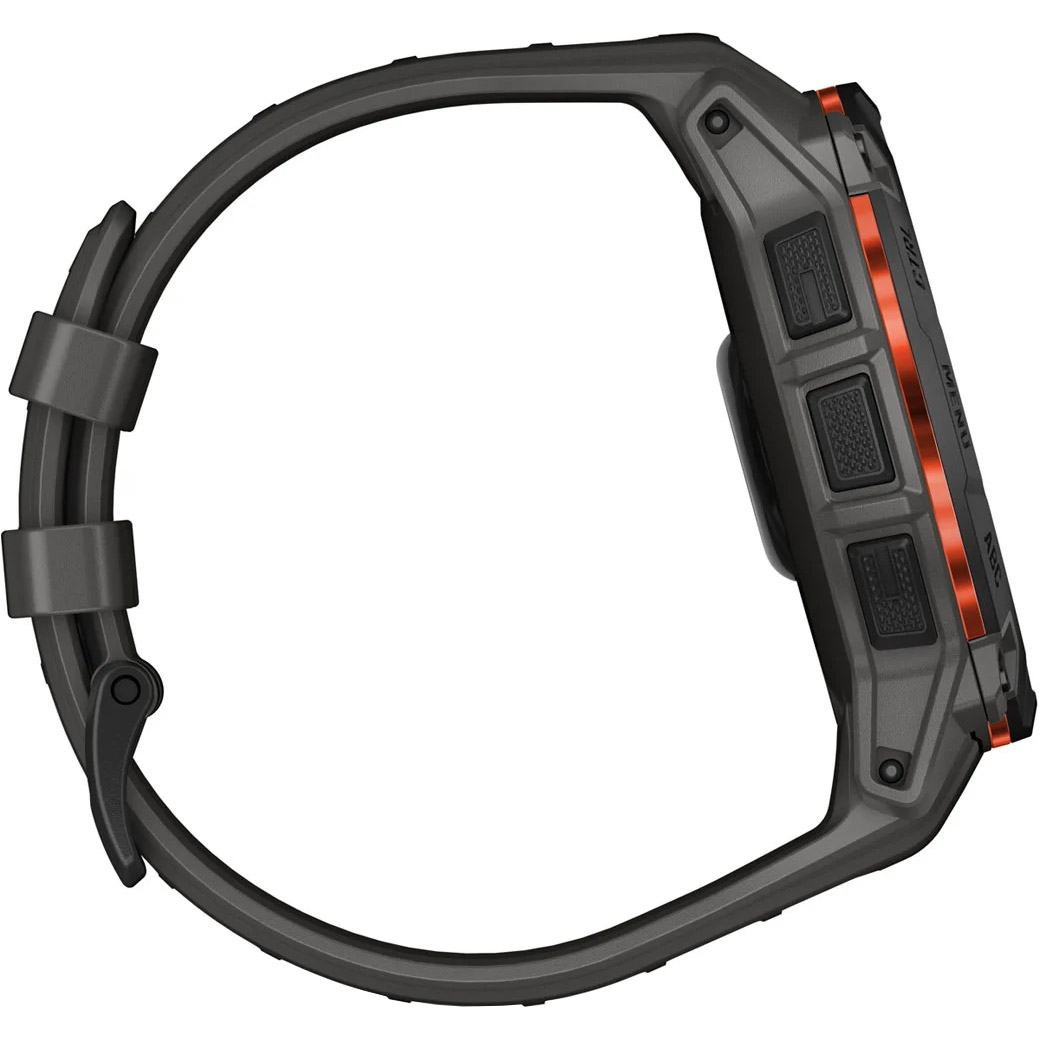 Смарт-годинник GARMIN Instinct 3 Solar 50mm Black with Charcoal Band (010-02935-00)