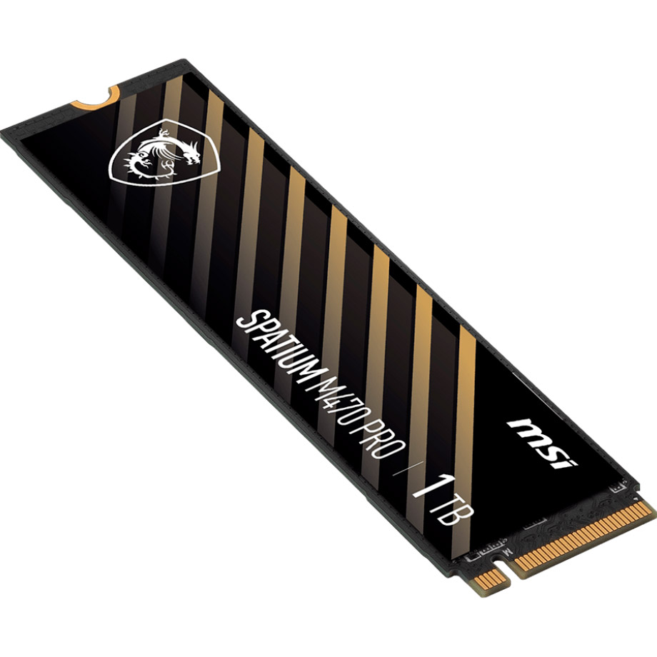 SSD диск MSI Spatium M470 Pro 1TB M.2 NVMe (S78-440L0J0-P83)