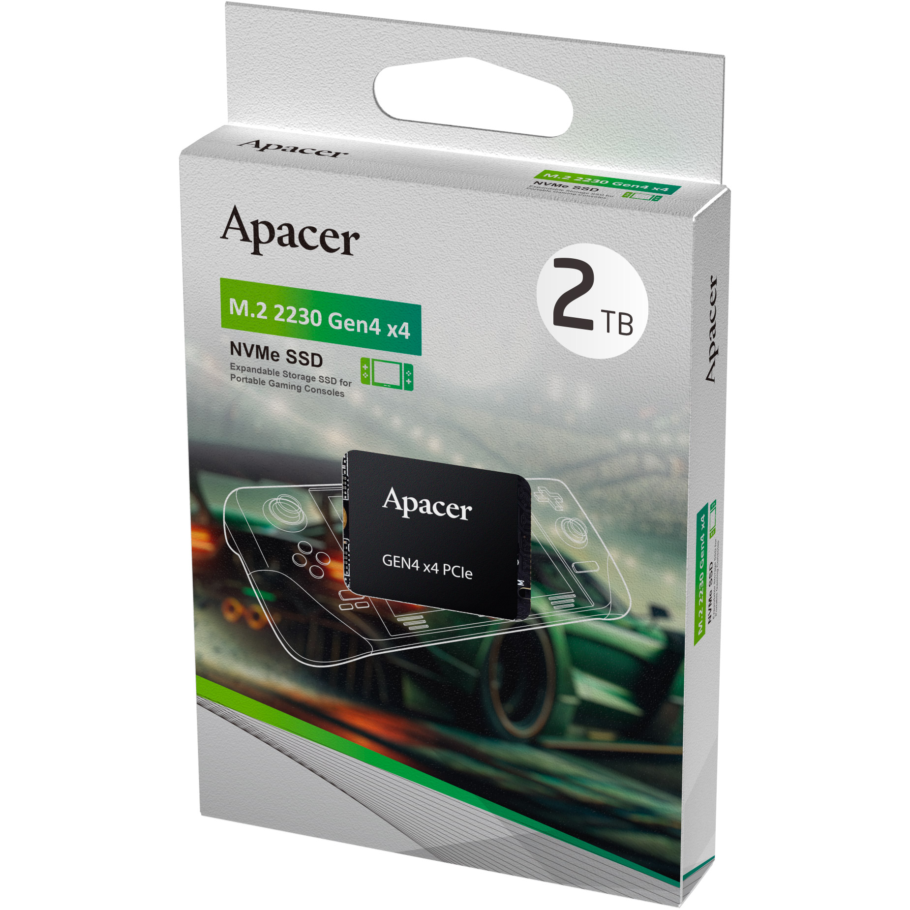 SSD диск APACER PE4430-R 2TB M.2 NVMe (AP3BE4430RI-0001)