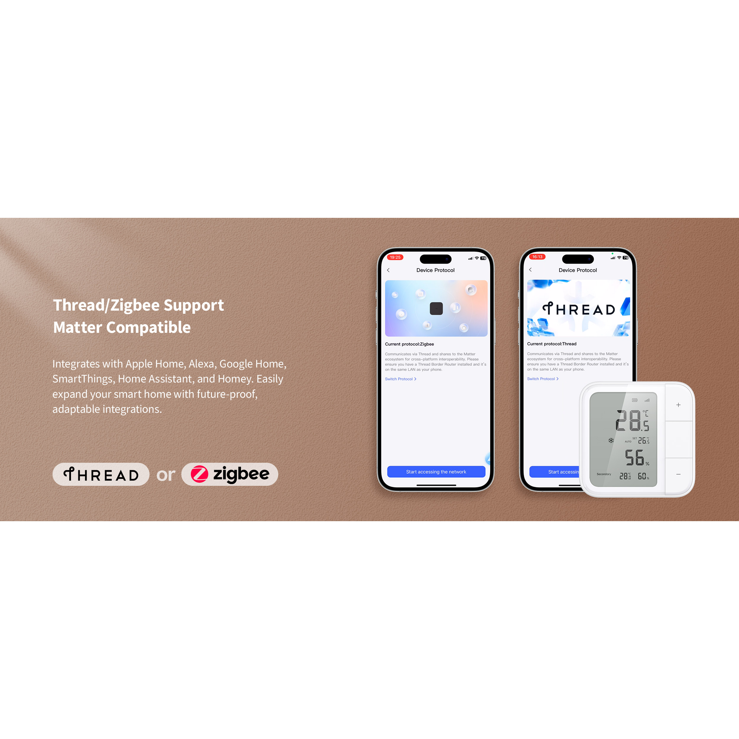 Датчик температури та вологості AQARA Climate Sensor W100 (TH-S04D)