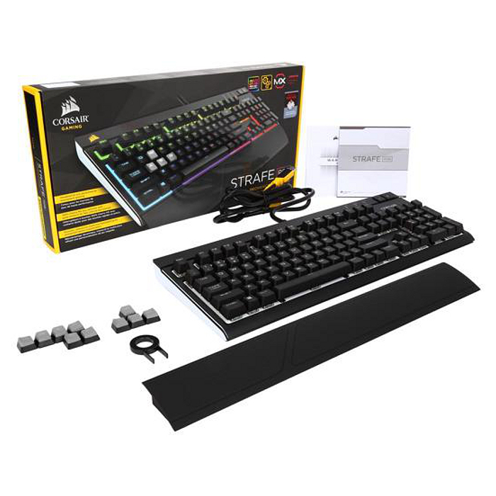 Клавиатура CORSAIR Strafe RGB Mechanical Gaming Cherry MX Brown (CH-9000094-NA)