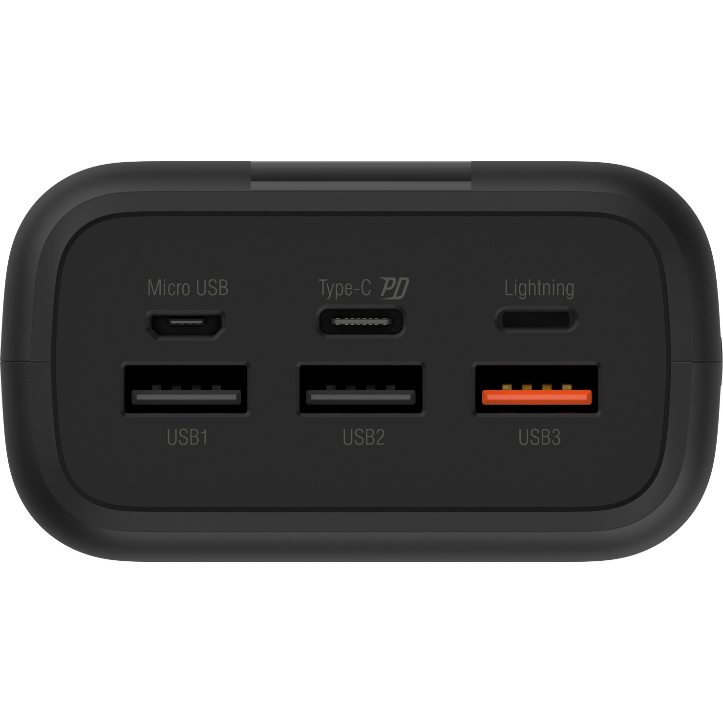 Повербанк SILICON POWER QX55 22.5W 30000mAh Black (SP30KMAPBKQX550K)