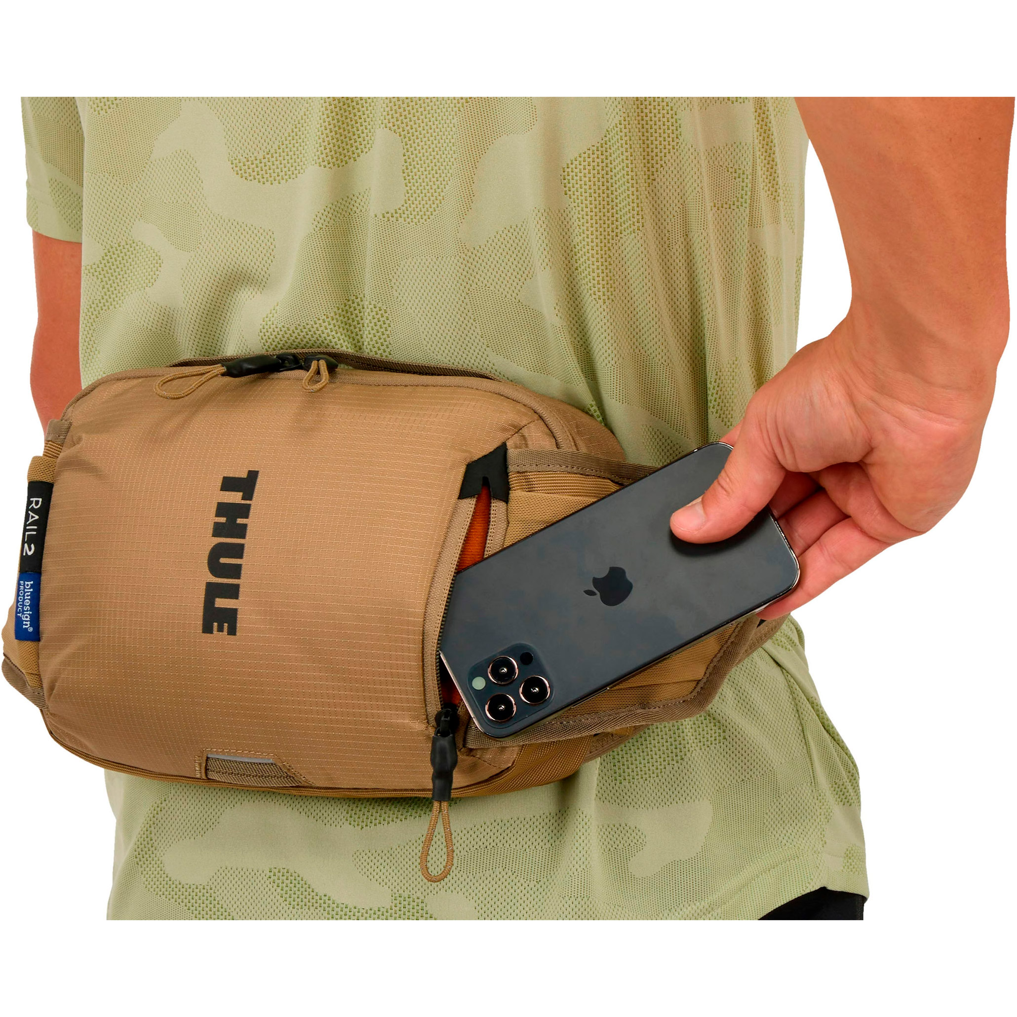 Сумка на пояс THULE Rail Hip Pack 2L Faded Khaki (3205305)