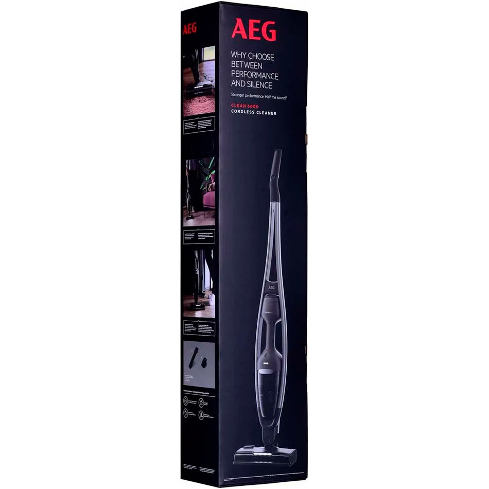 Пылесос AEG AS62CB25DH Black/Gray
