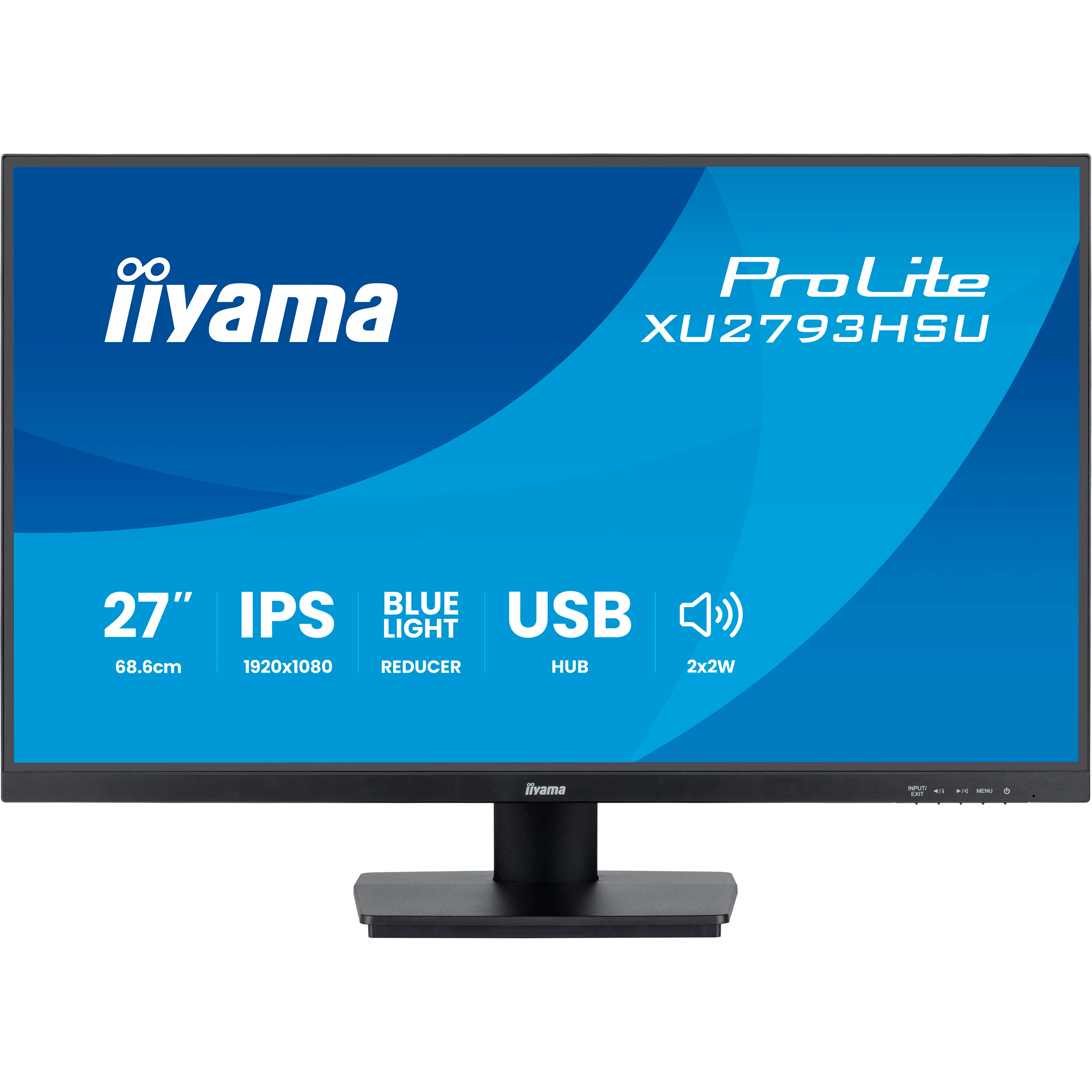Монитор 27" IIYAMA ProLite XU2793HSU-B7
