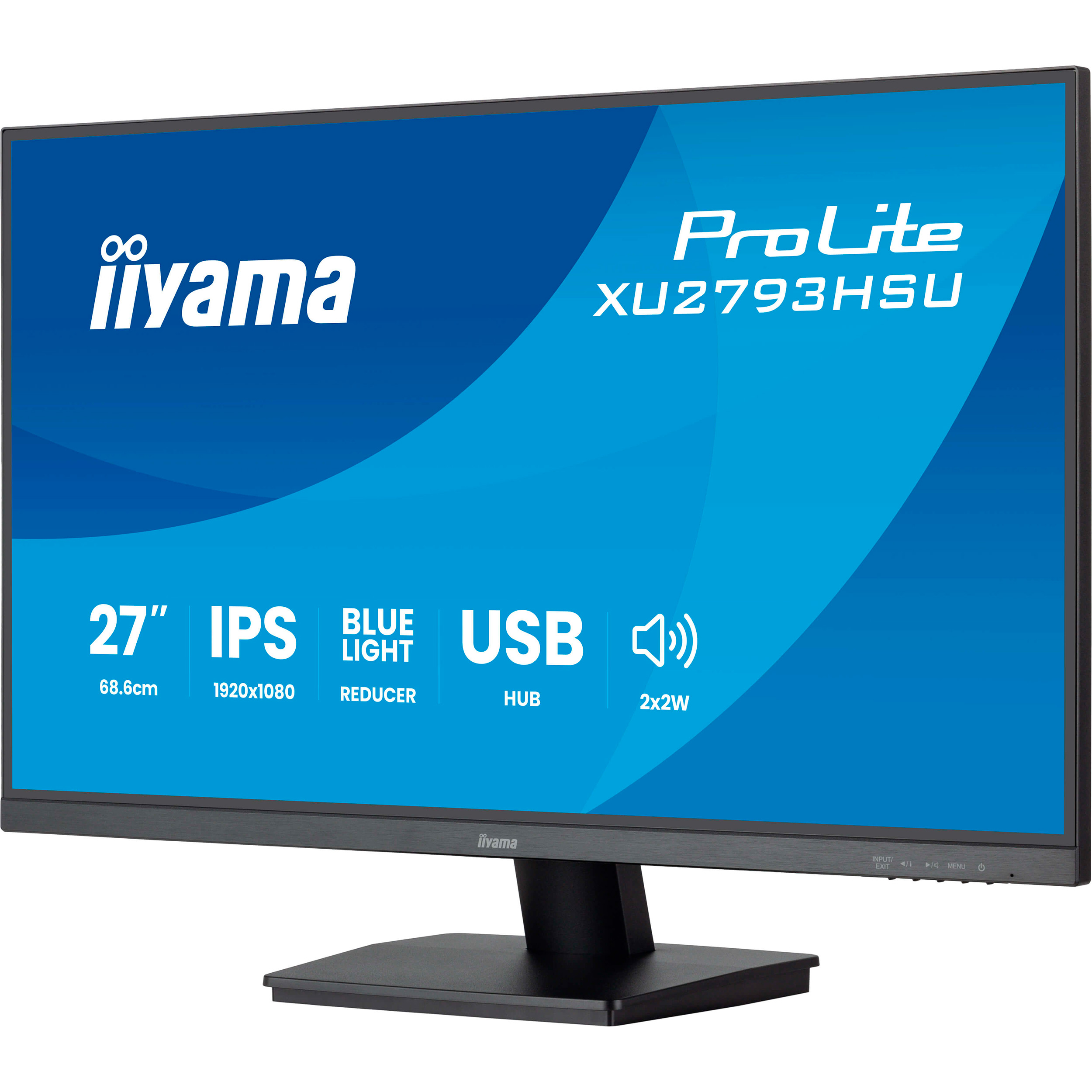 Монитор 27" IIYAMA ProLite XU2793HSU-B7