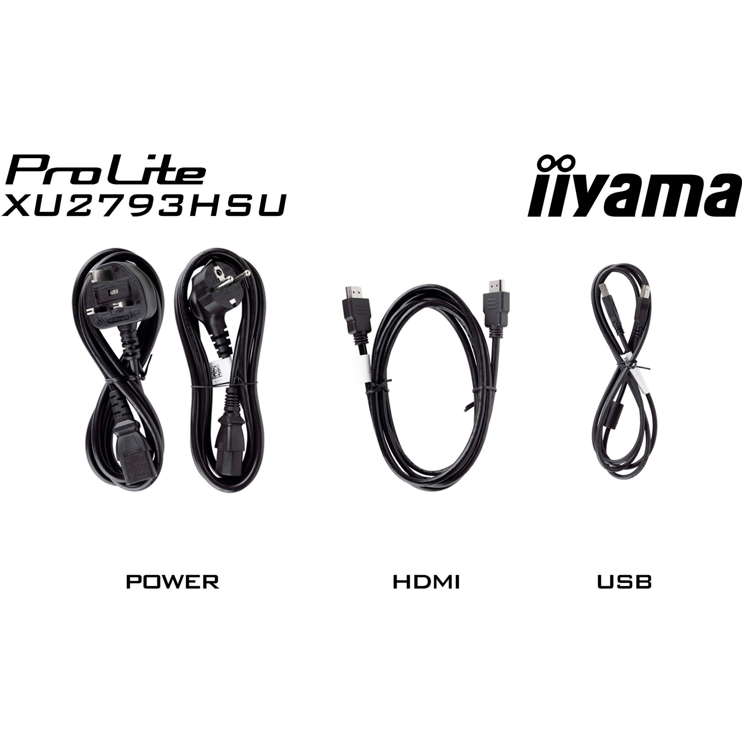 Монитор 27" IIYAMA ProLite XU2793HSU-B7
