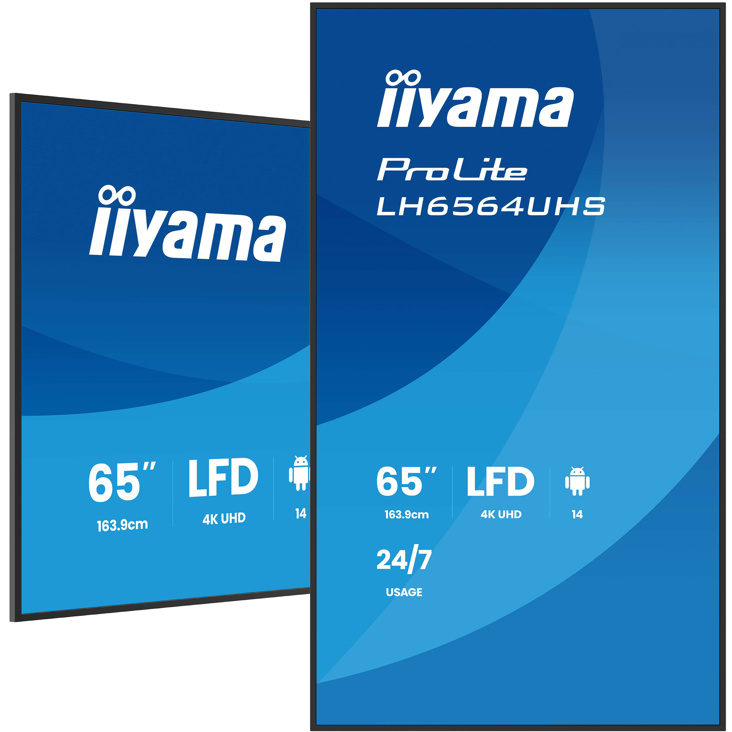 Информационный дисплей 64.5" IIYAMA ProLite LH6564UHS-B1AG