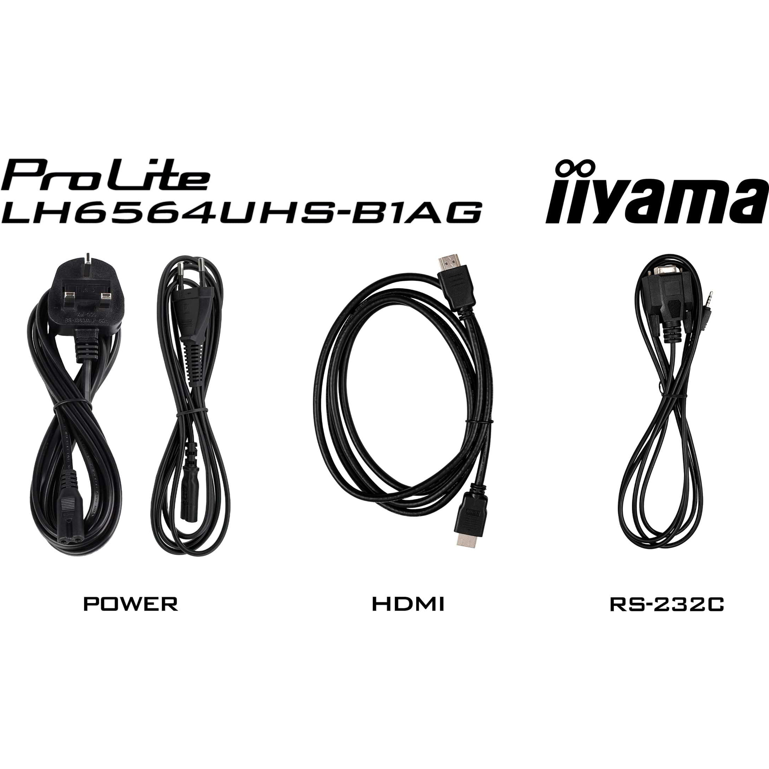 Информационный дисплей 64.5" IIYAMA ProLite LH6564UHS-B1AG