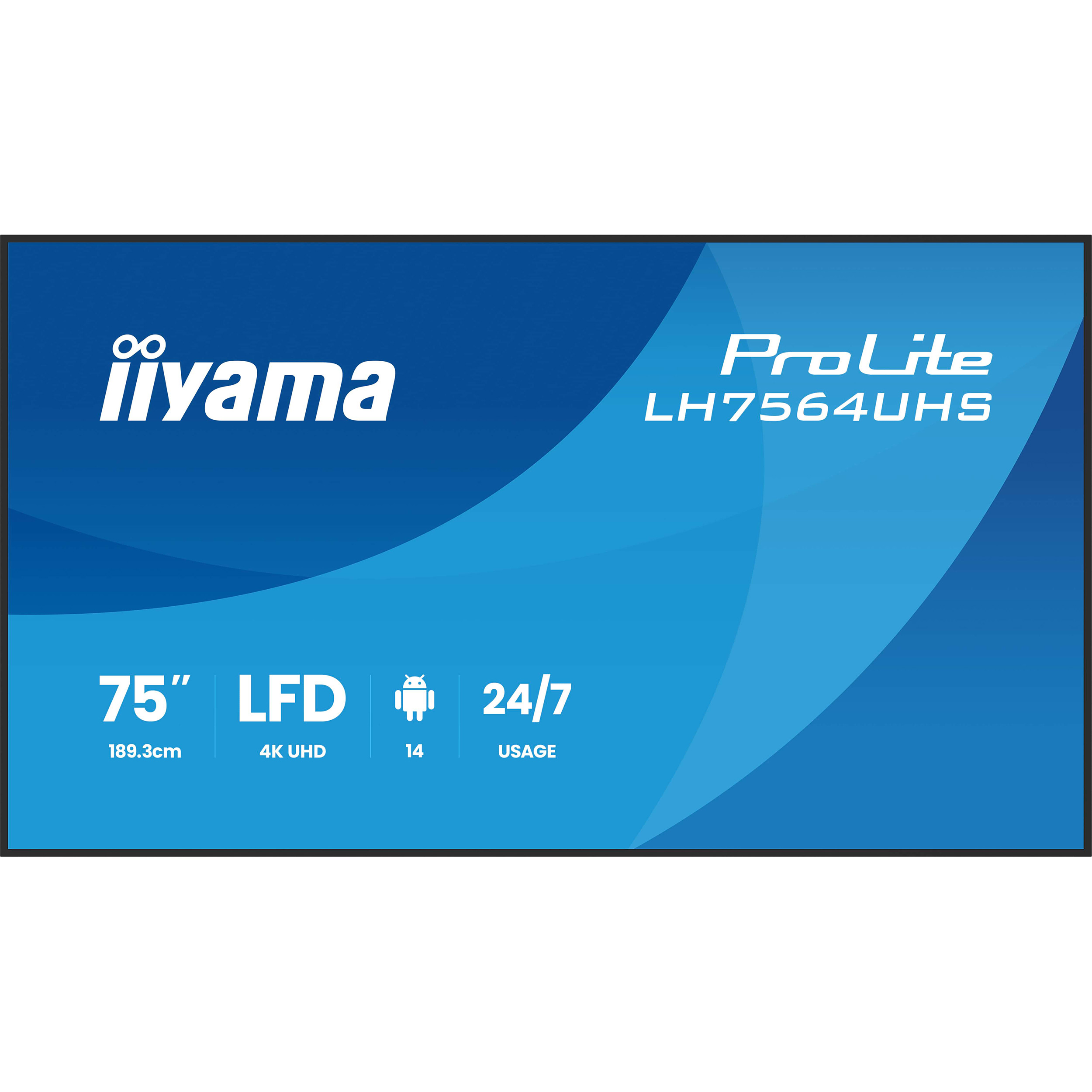 Информационный дисплей 75" IIYAMA ProLite LH7564UHS-B1AG