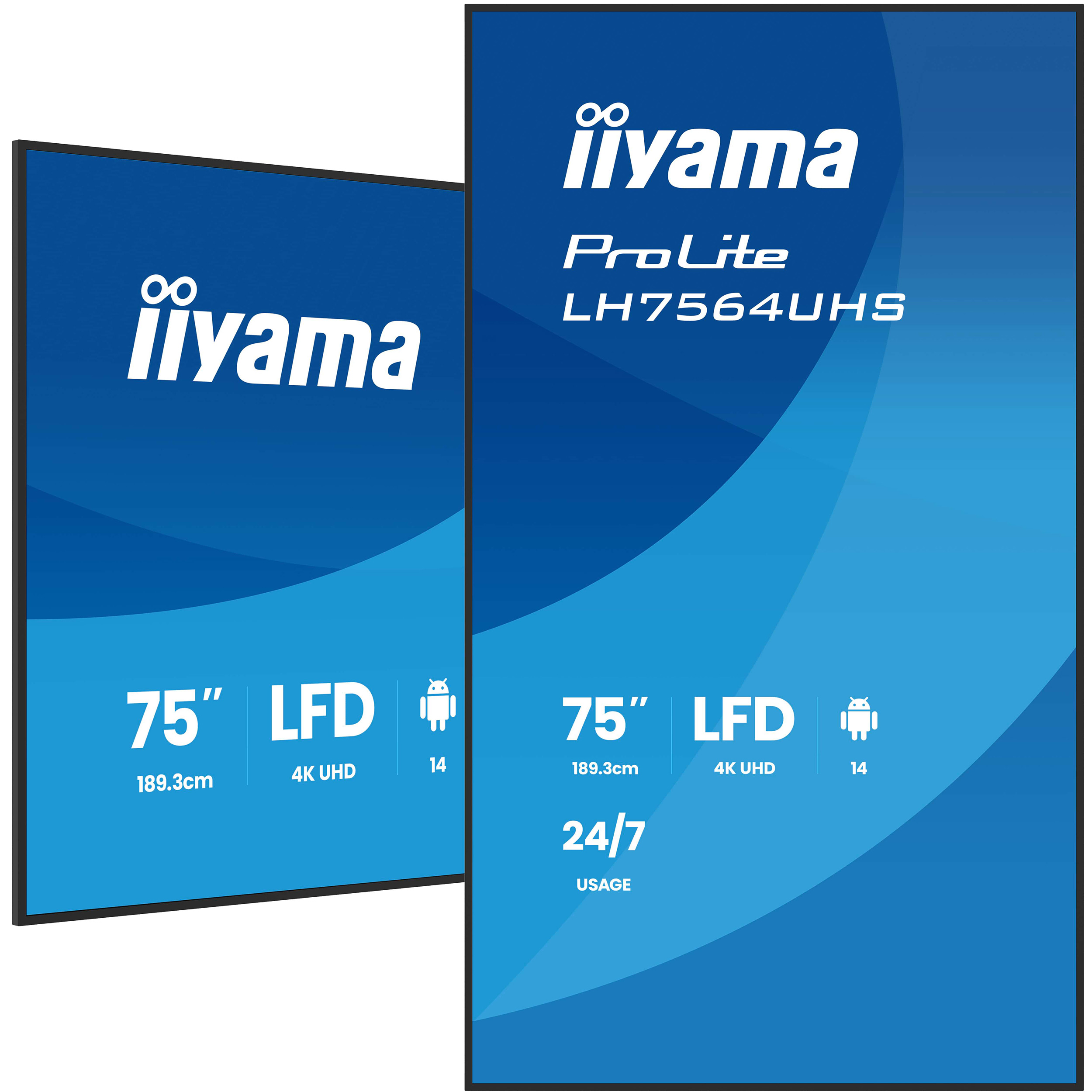 Информационный дисплей 75" IIYAMA ProLite LH7564UHS-B1AG