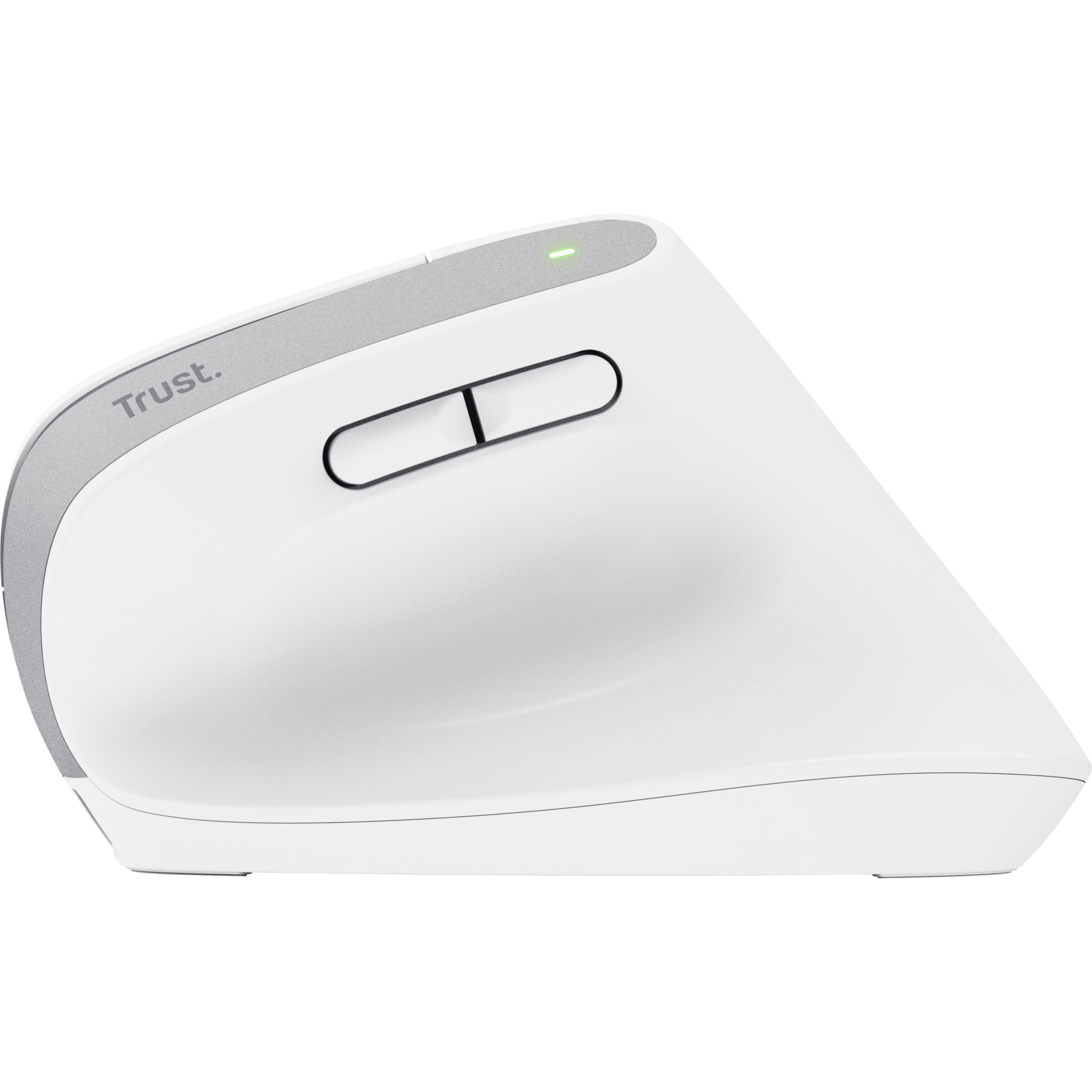 Вертикальна миша TRUST Bayo+ Multidevice Ergonomic Wireless White (25399)