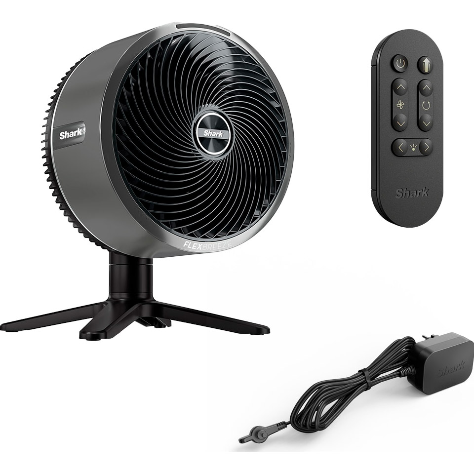 Настільний портативний вентилятор SHARK FlexBreeze FA150EU