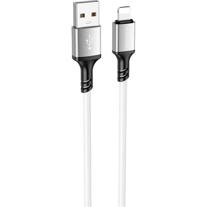 Кабель BOROFONE BX83 Famous USB-A to Lightning 1м White
