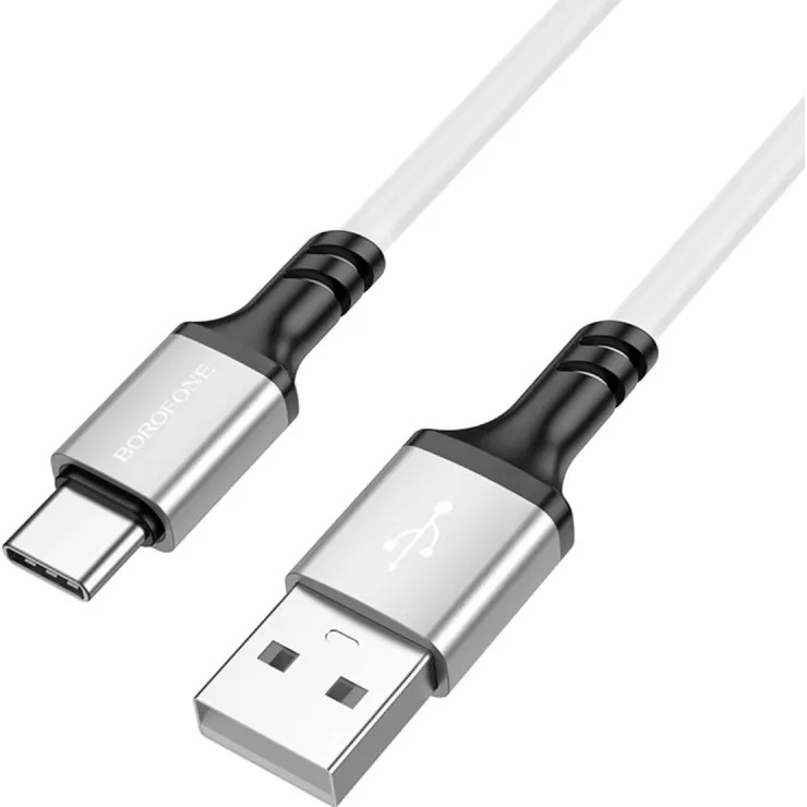 Кабель BOROFONE BX83 Famous USB-A to Type-C 1м White