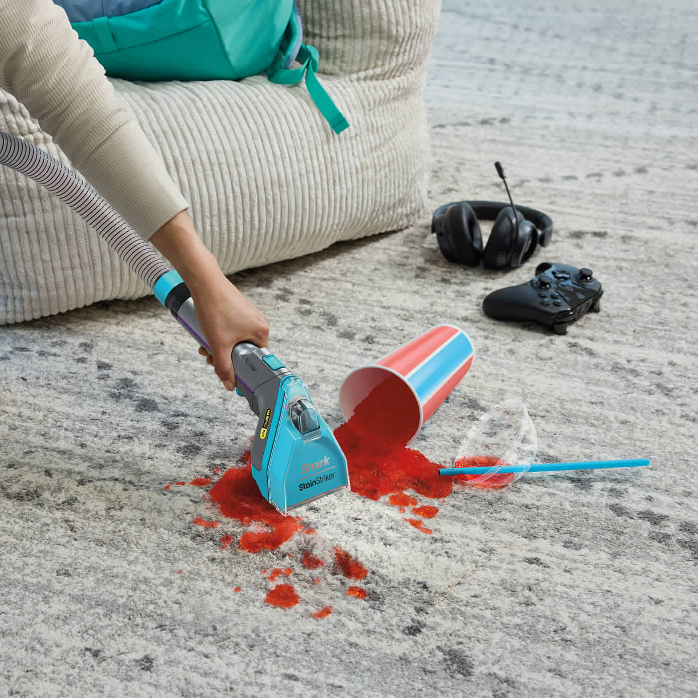 Моющий пылесос для чистки ткани SHARK StainStriker HairPro Pet Stain and Spot Cleaner (PX250EUT)