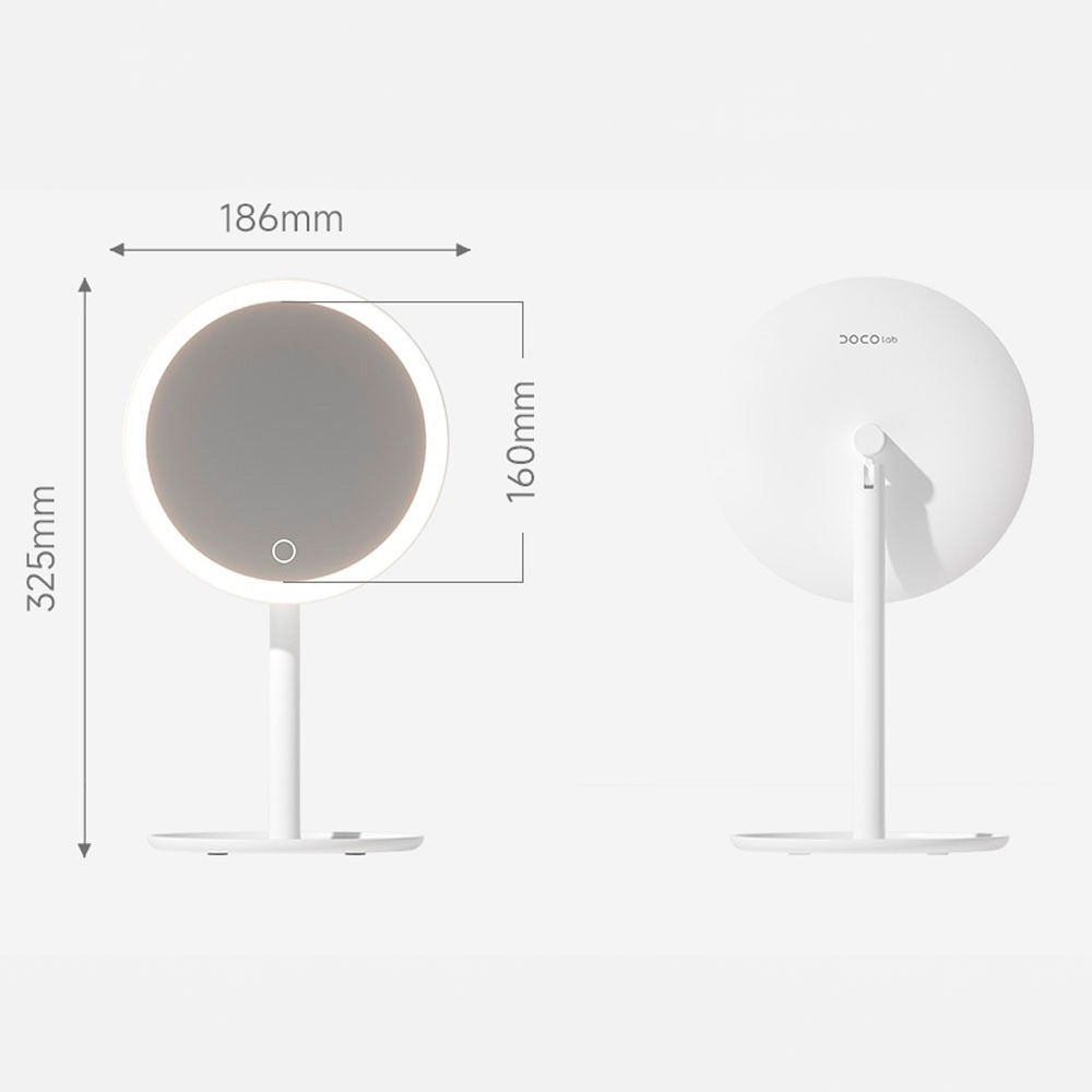 Косметичне дзеркало XIAOMI DOCO Daylight Mirror XM001 White