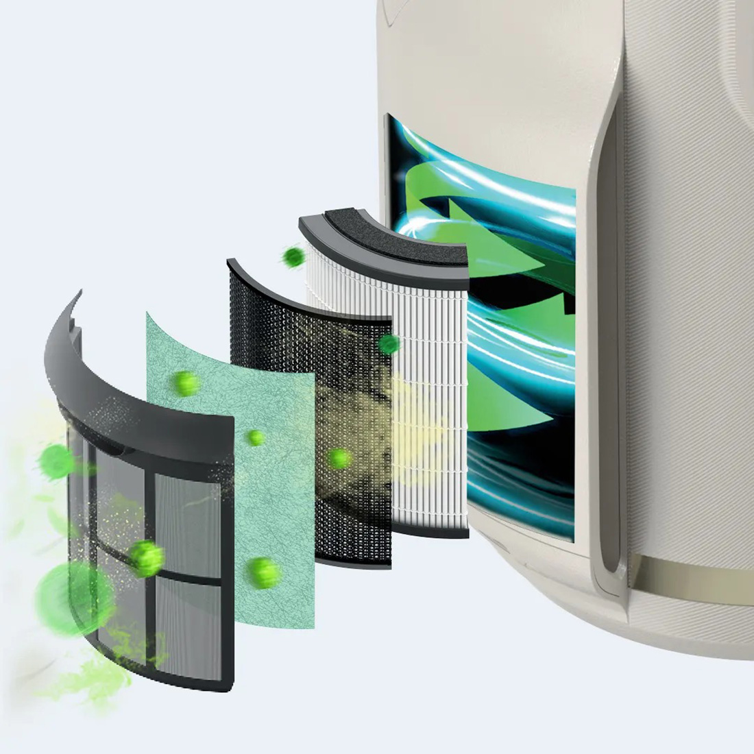 Очиститель воздуха SHARK NeverChange Compact Pro HP072EU