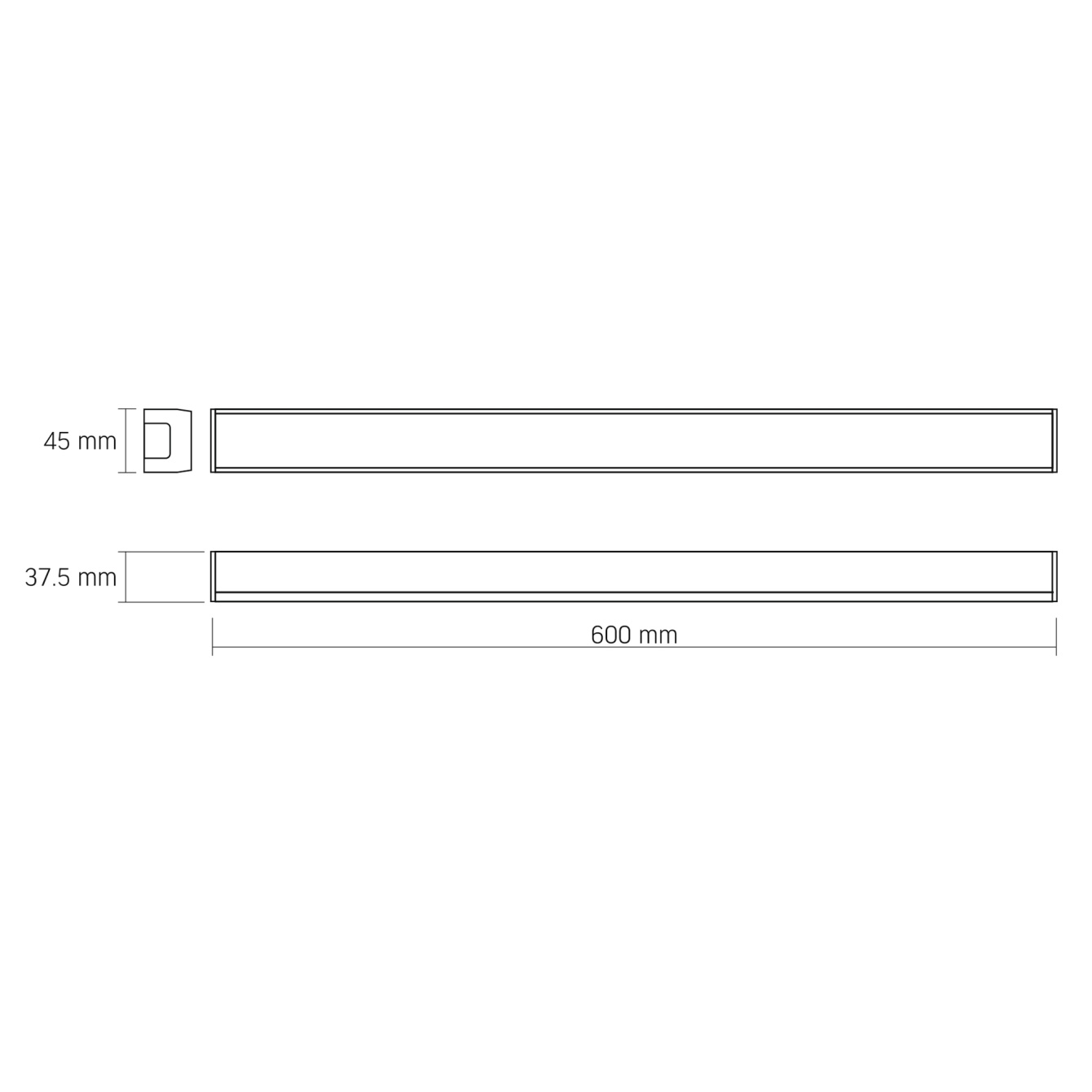 Линейный светильник VIDEX VL-BN03-30065B 30W 5000K