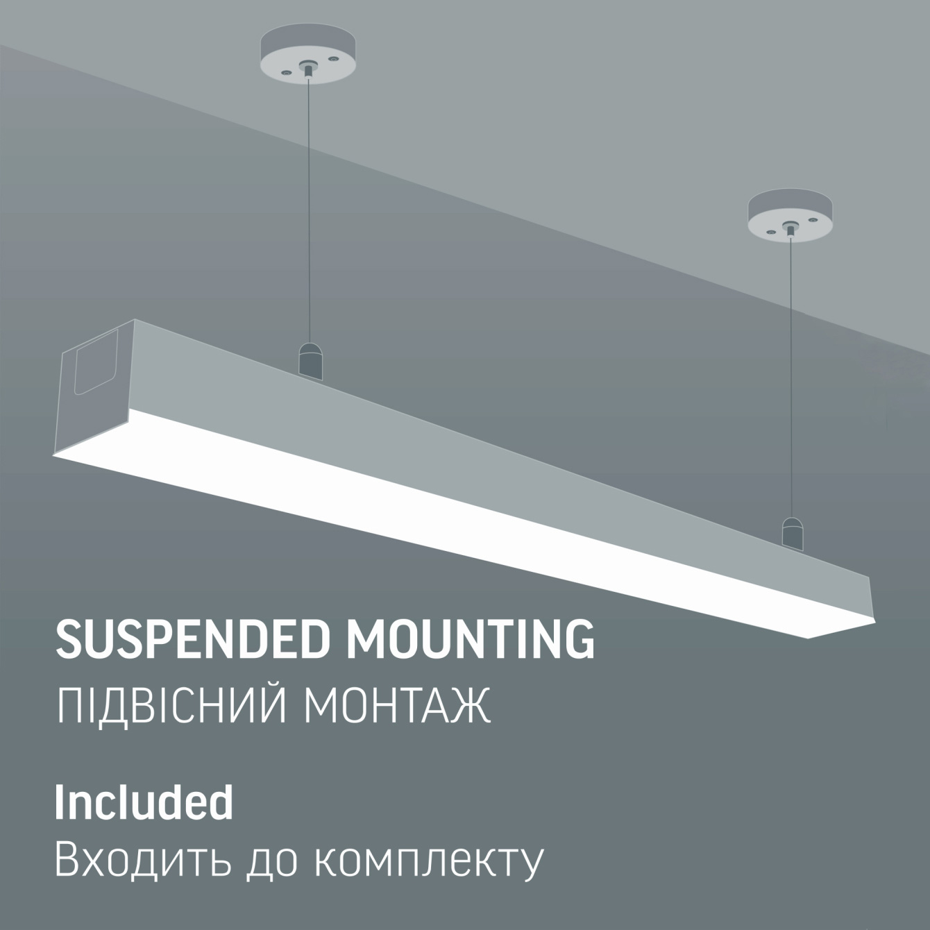 Линейный светильник VIDEX VL-BN03-50125B 50W 5000K