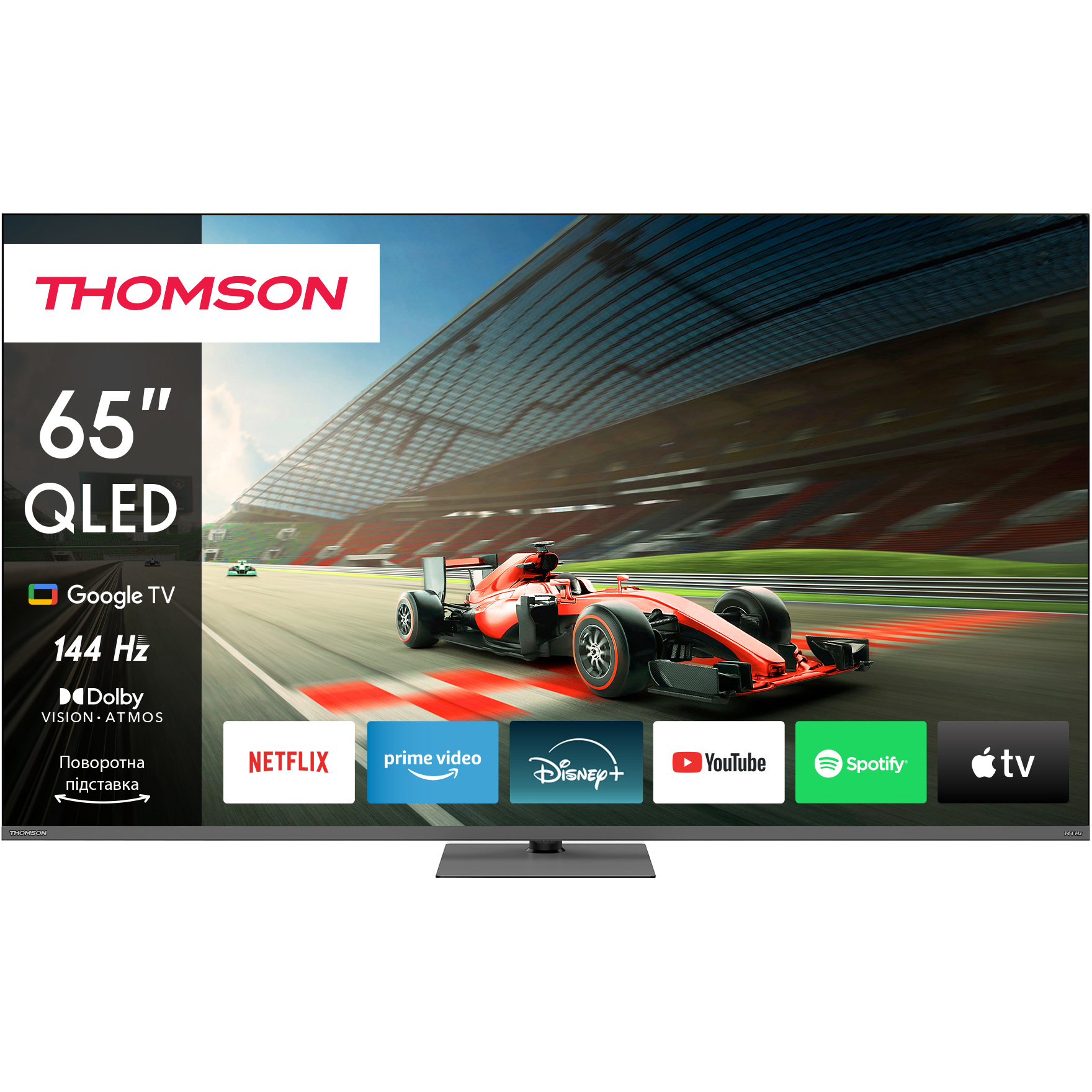 Телевизор THOMSON 65" QLED 4K 65QG7C04