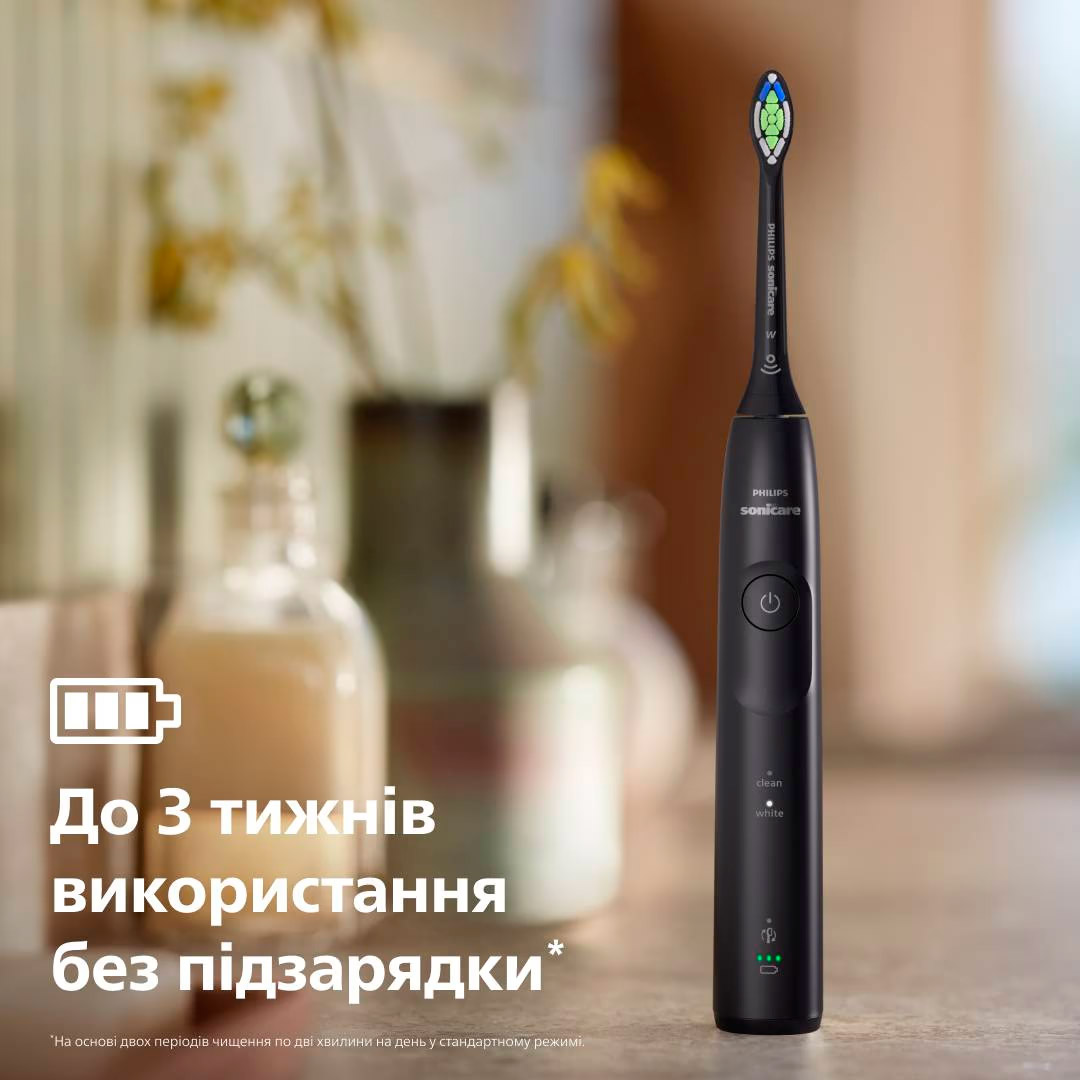Электрическая зубная щётка PHILIPS Sonicare 5500 series Black (HX7111/01)