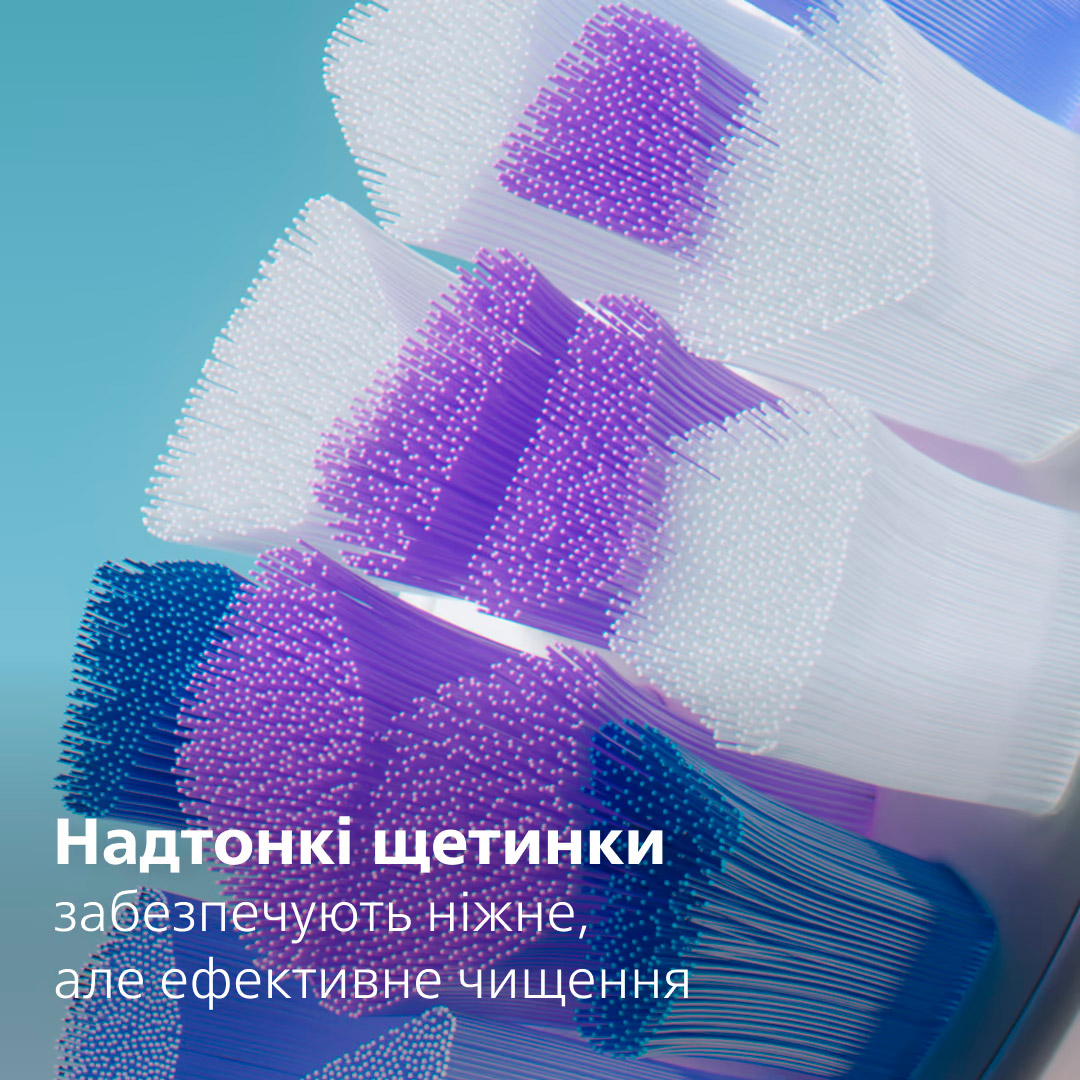Електрична зубна щітка PHILIPS Sonicare 6100 series Blue + дорожній футляр (HX7403/05)