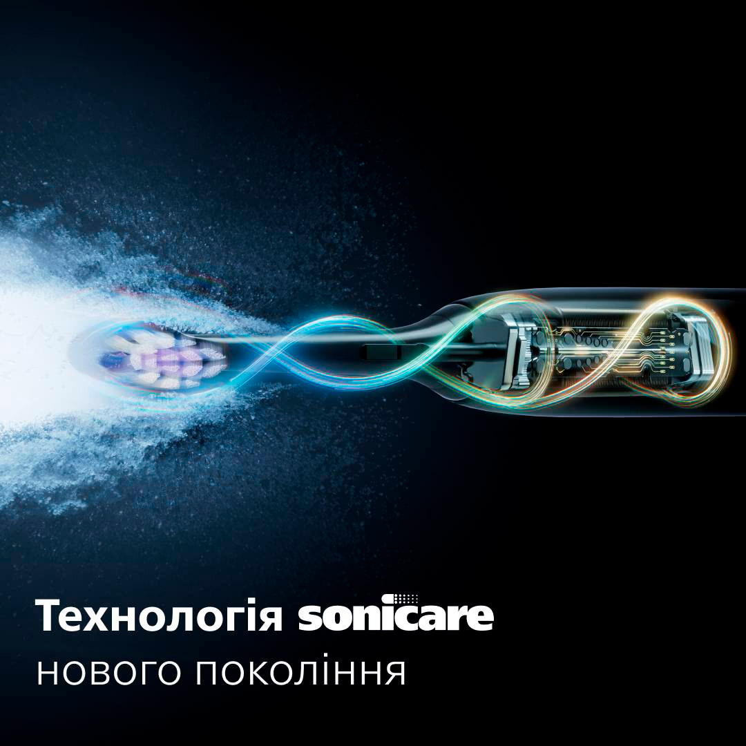 Электрическая зубная щётка PHILIPS Sonicare 6100 series White + дорожный футляр (HX7400/06)