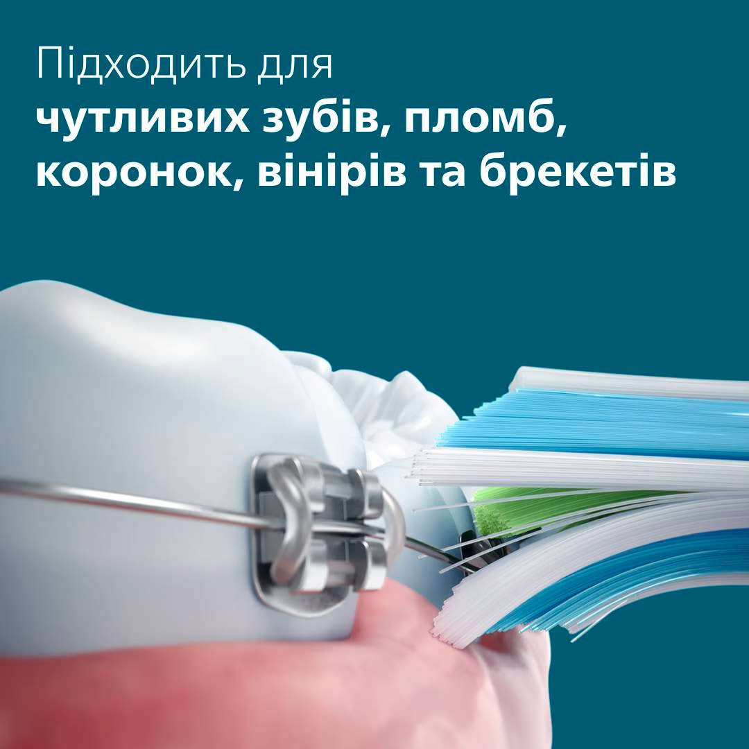 Электрическая зубная щётка PHILIPS Sonicare 6100 series White + дорожный футляр (HX7400/06)