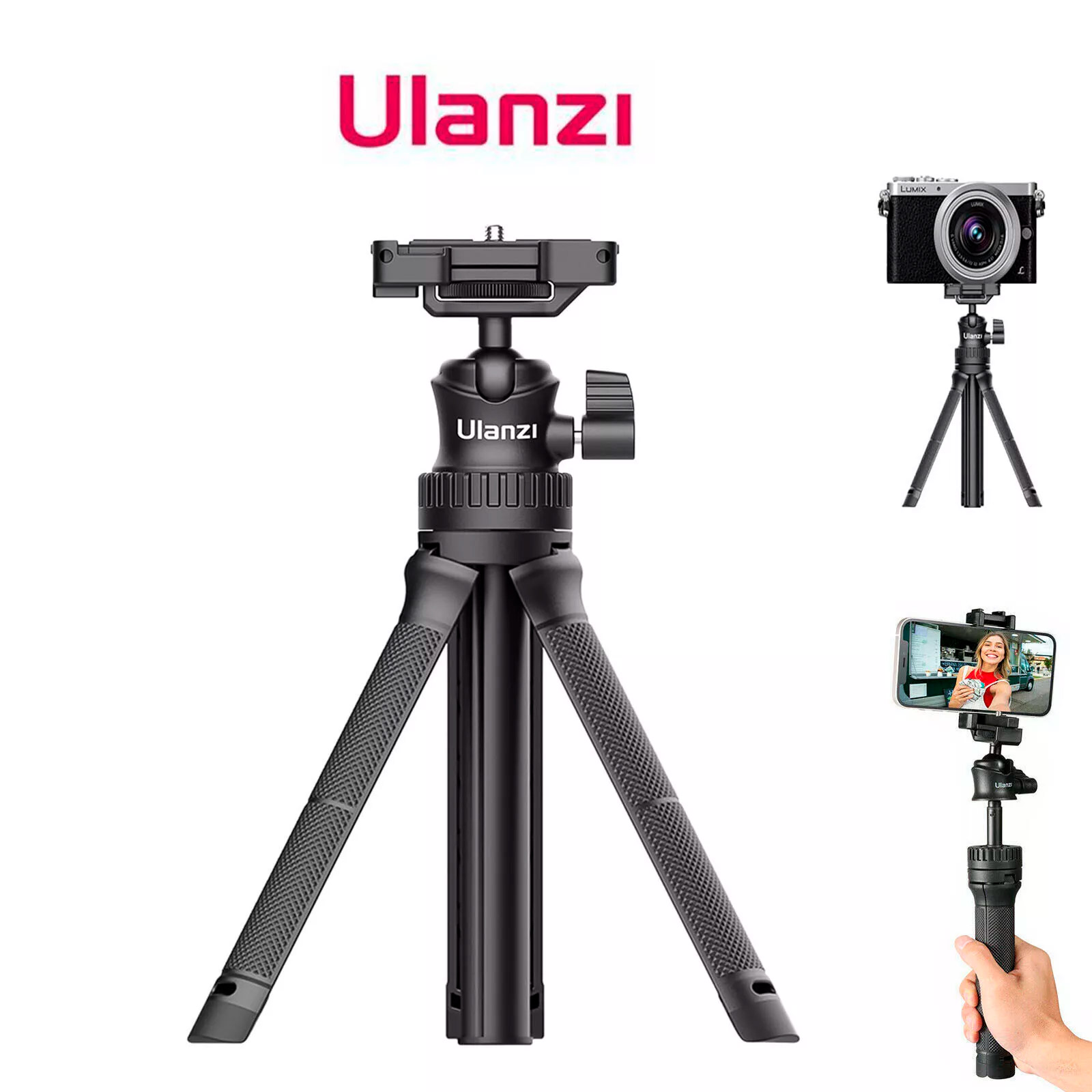 Штатив ULANZI MT-34 Multi-Functional Extendable Tripod Black (2412)