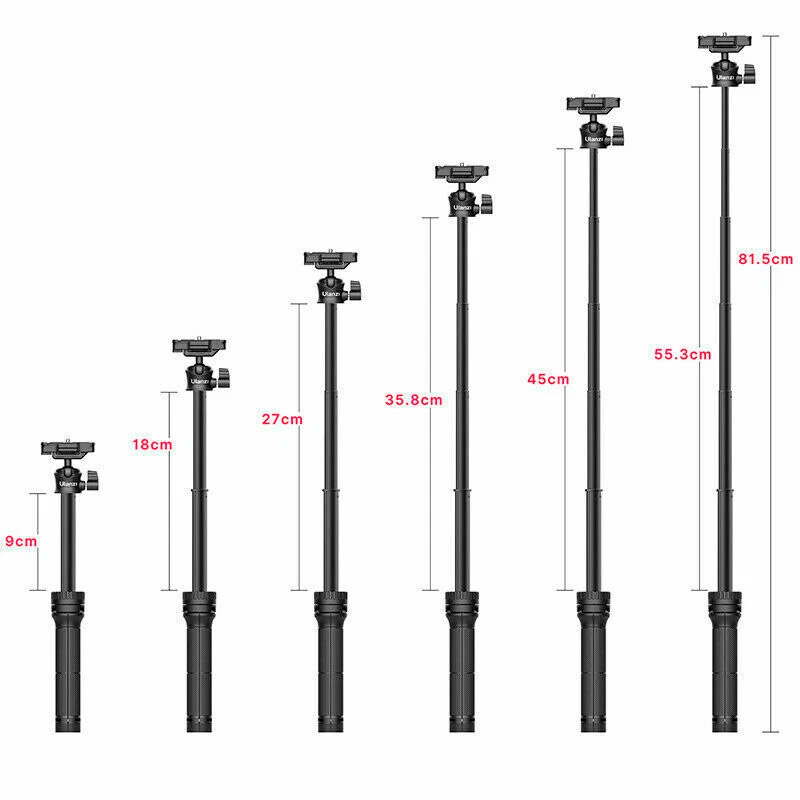 Штатив ULANZI MT-34 Multi-Functional Extendable Tripod Black (2412)
