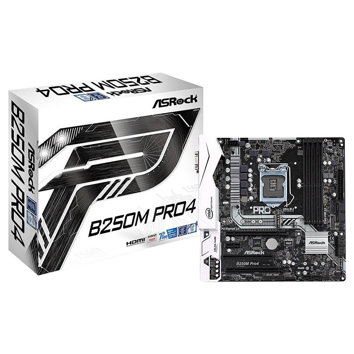 Материнська плата ASROCK B250M Pro4
