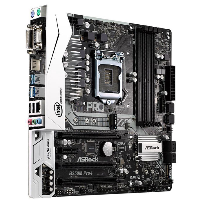Материнська плата ASROCK B250M Pro4