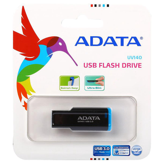 Флешка ADATA UV140 32GB USB3.2 Blue (AUV140-32G-RBE)