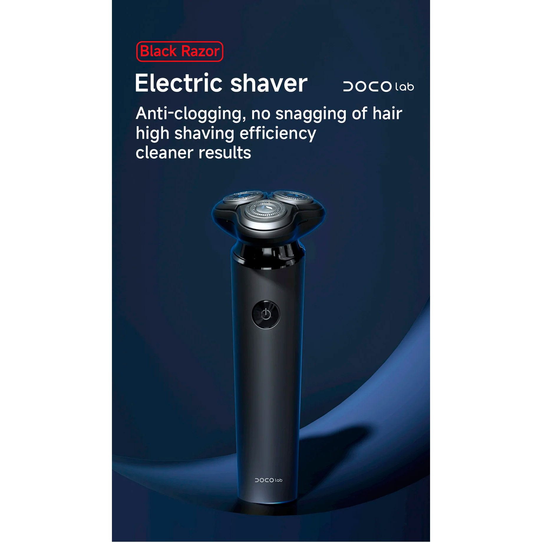Електробритва XIAOMI DOCO RS002 Shaver Black