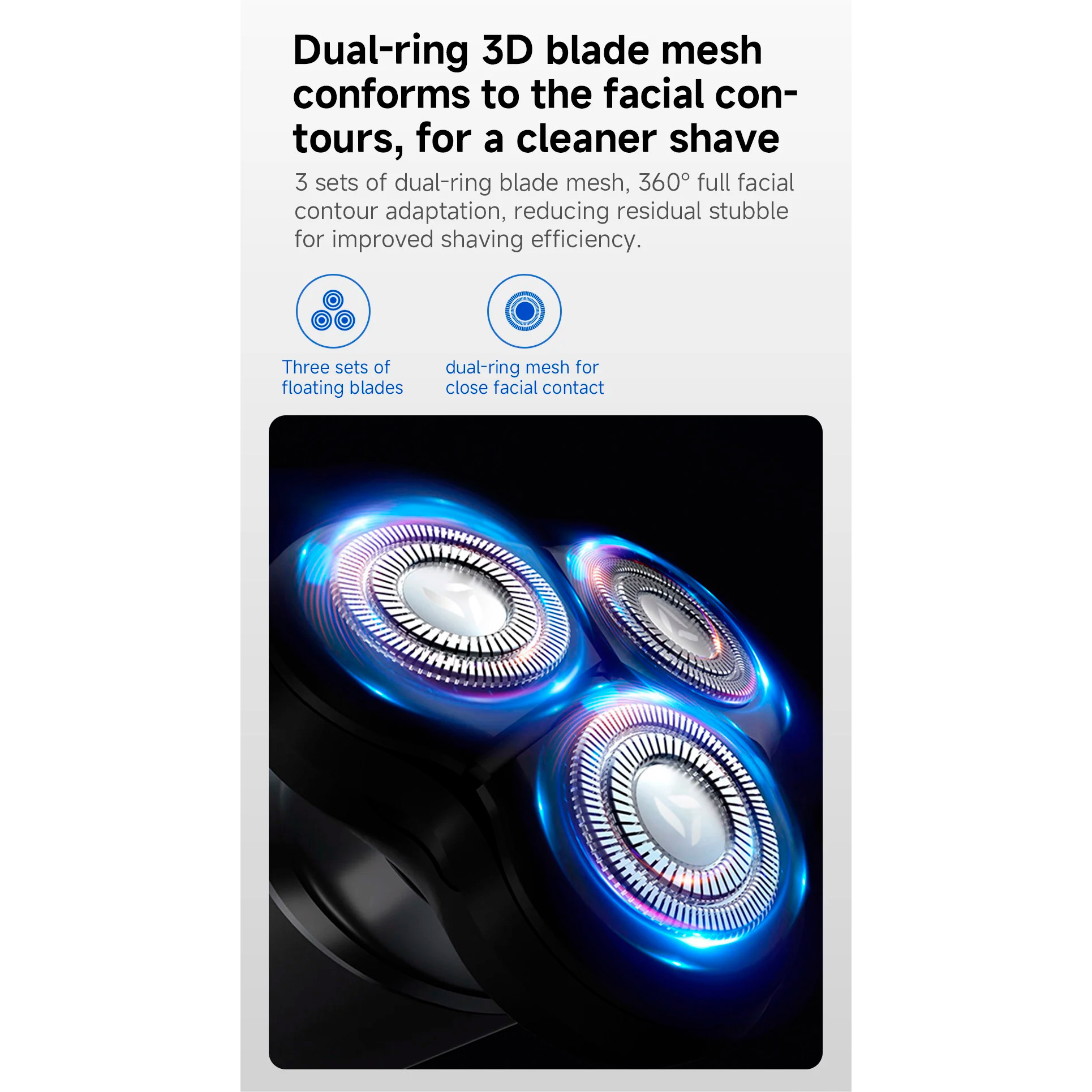 Електробритва XIAOMI DOCO RS002 Shaver Black