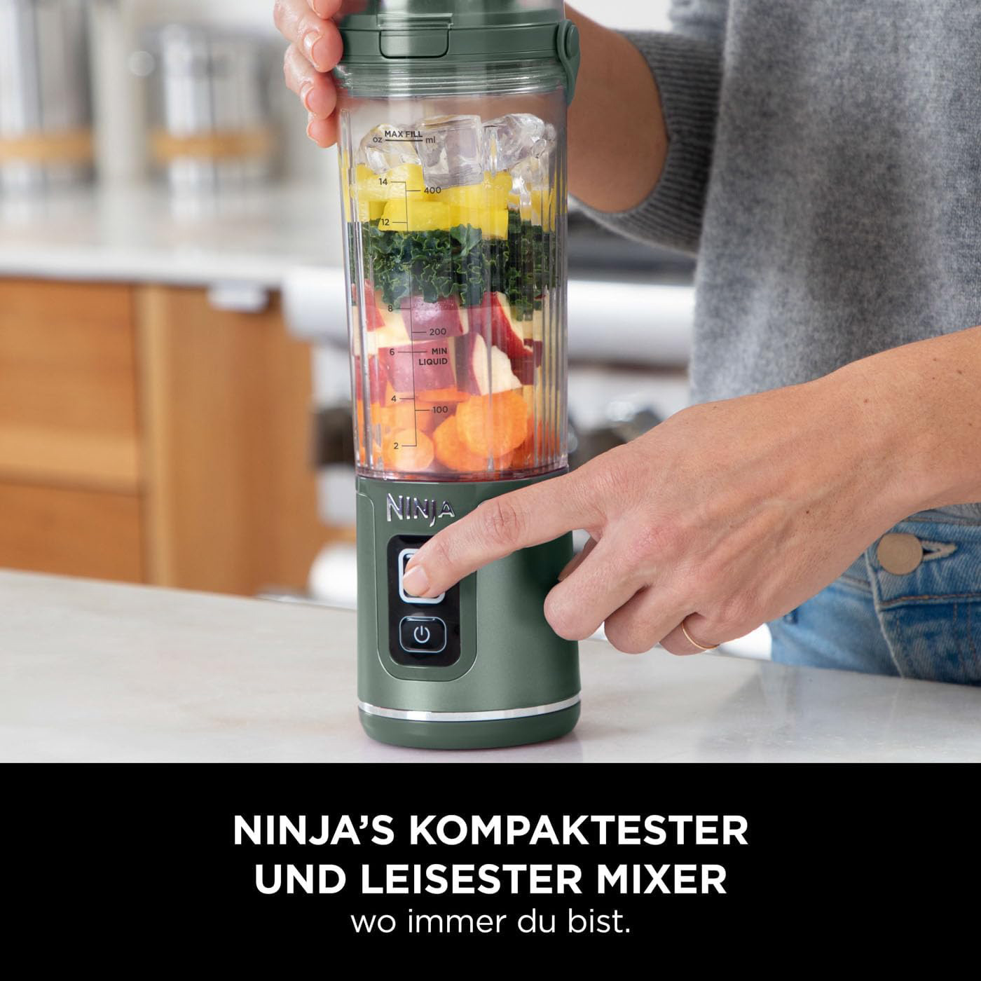 Фитнес-блендер NINJA Blast BC151EUEM